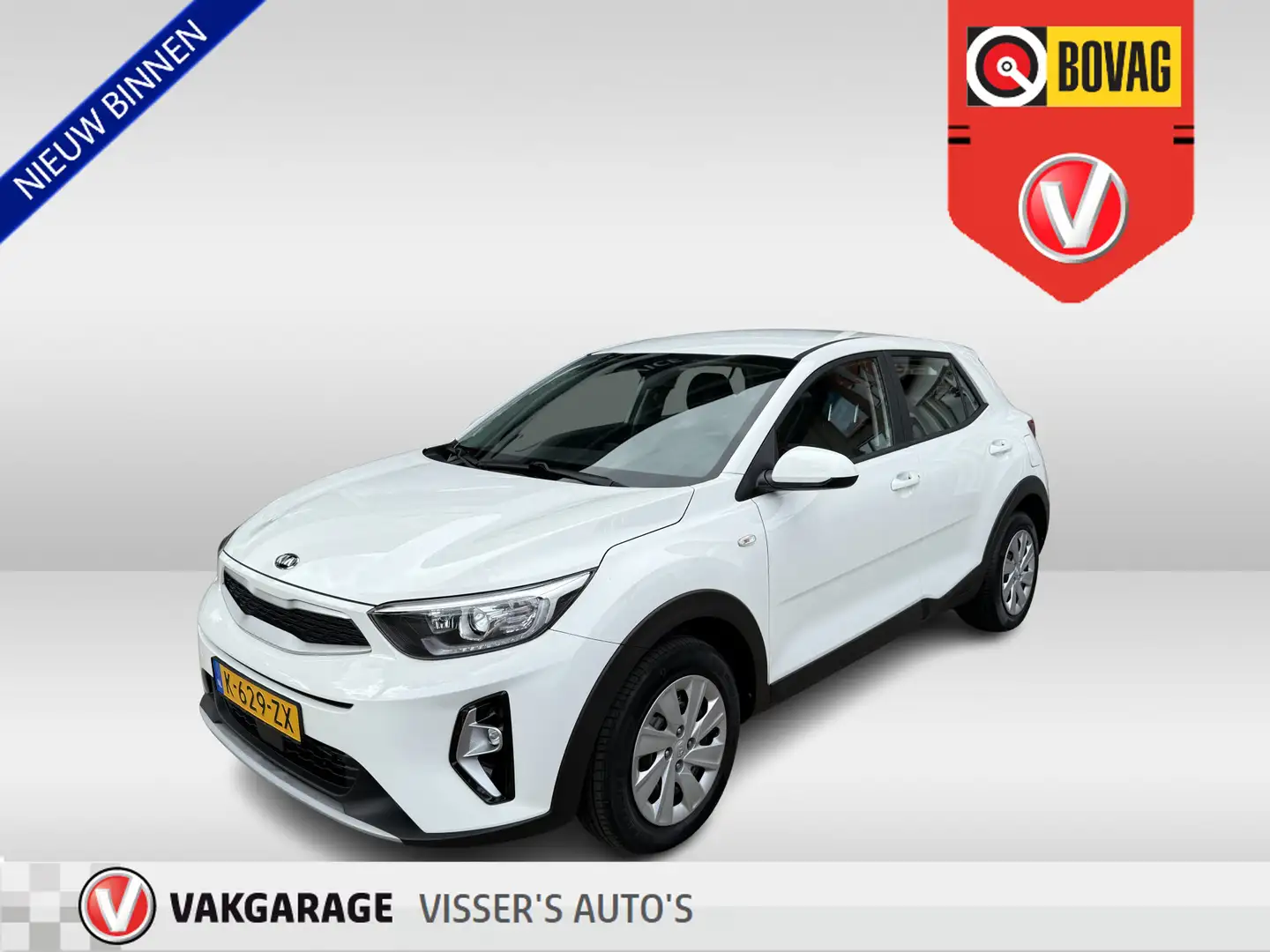 Kia Stonic 1.0 T-GDi MHEV ComfortLine | cruise control | elek Wit - 1