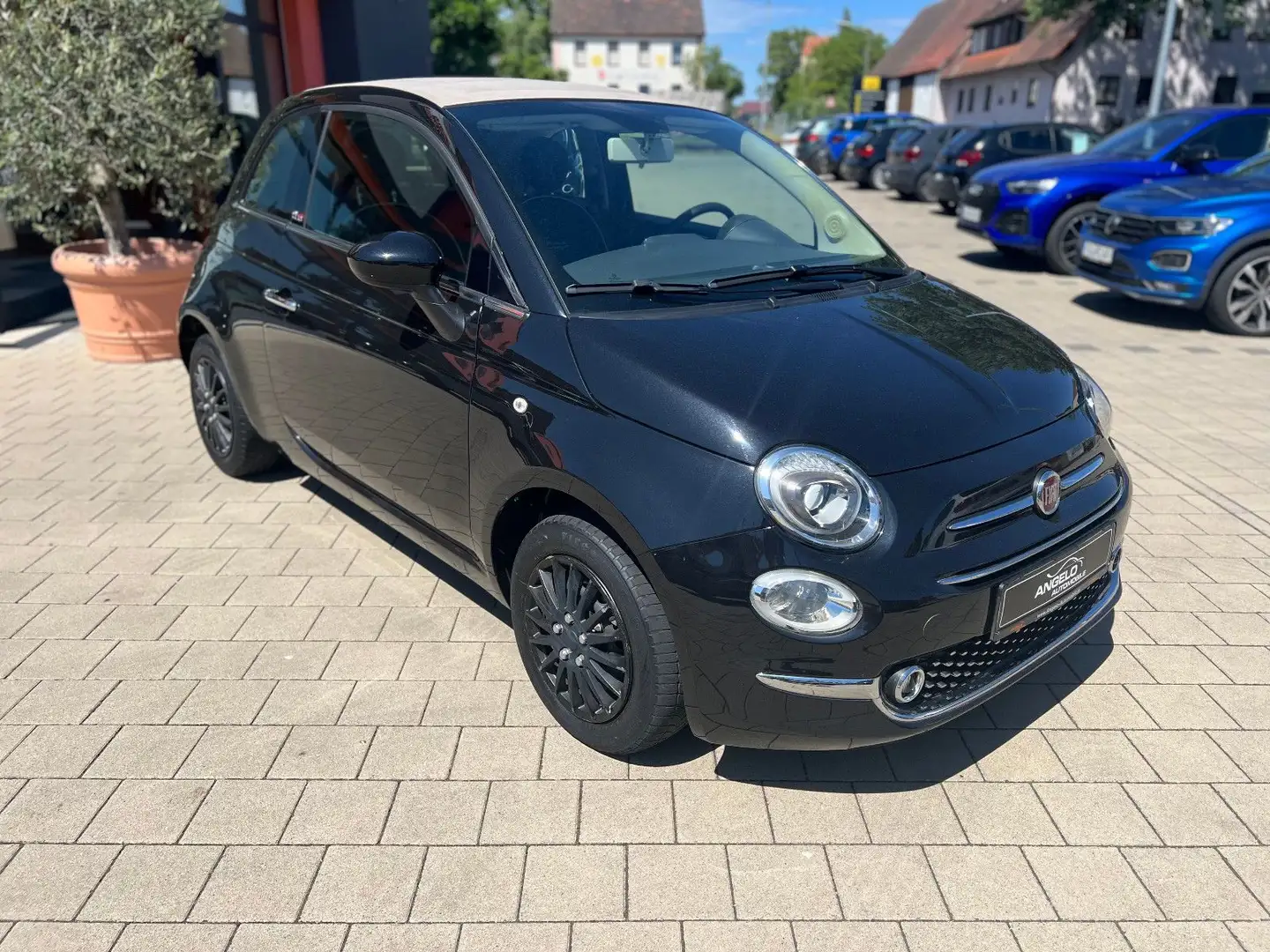 Fiat 500C 1,2 8V Lounge*Klima*PDC* Schwarz - 2