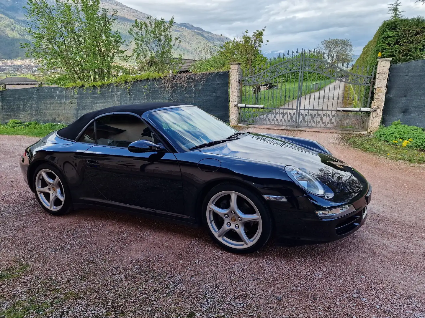 Porsche 997 PORSCHE 997 CARRERA 4 CABRIO MANUALE Negro - 1