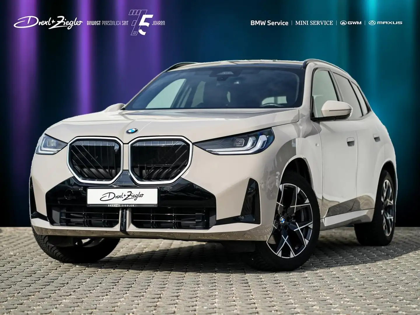 BMW X3 20d xDrive M-Sport AHK PANO HuD ACC KoZg 360° Grau - 1