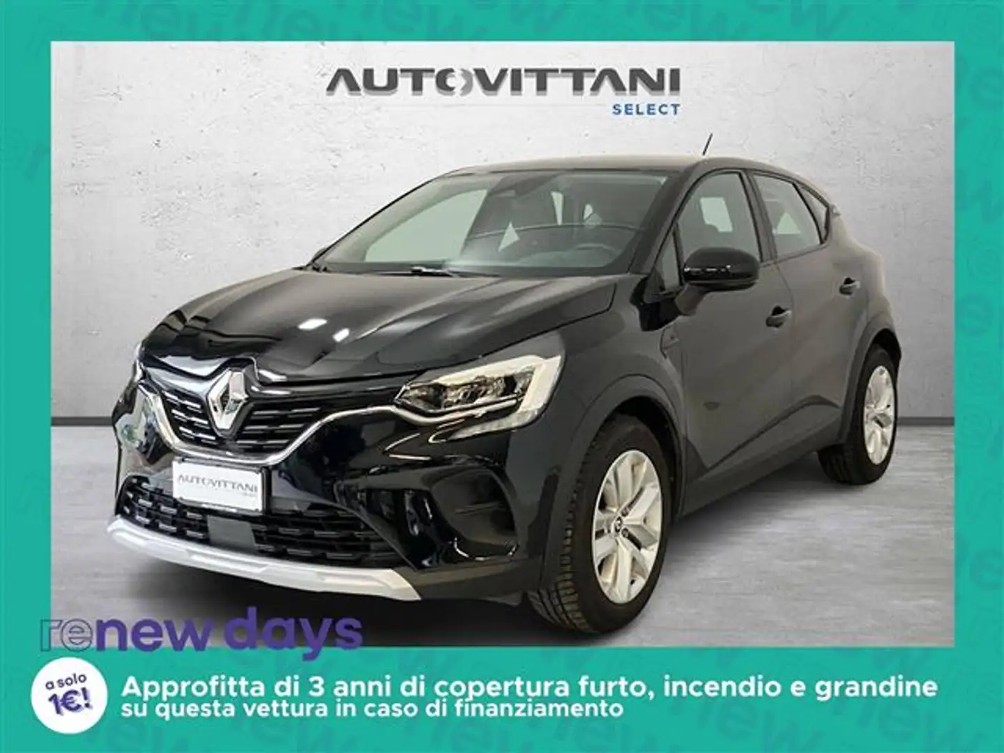 Renault Captur 1.6 E-Tech hybrid Zen 145cv auto Noir - 1