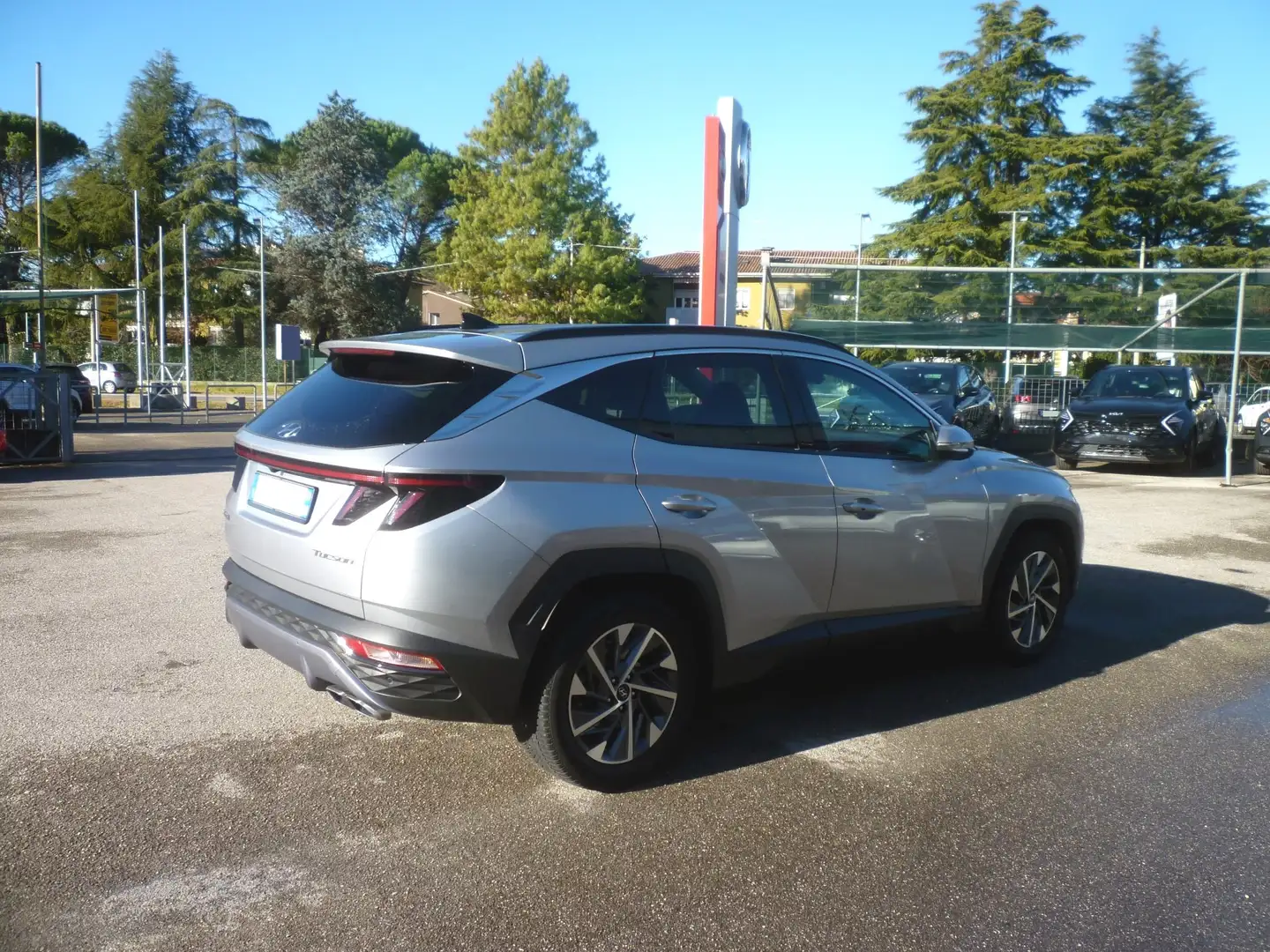 Hyundai TUCSON 1.6 CRDi 136 CV 48V DCT XLine Argento - 2