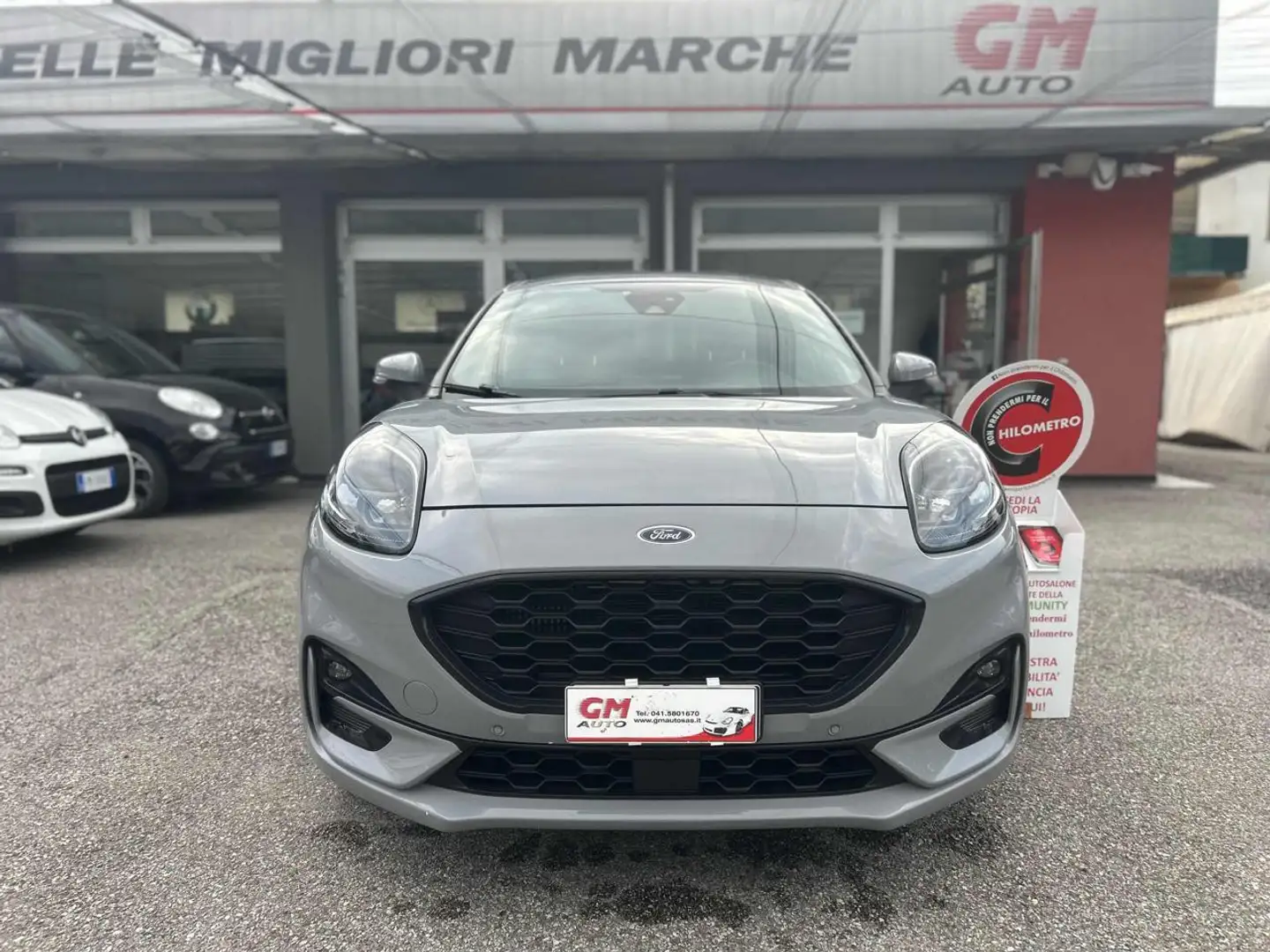 Ford Puma 1.0 EcoBoost Hybrid 125 CV S&S aut. ST-Line LEGGET Grigio - 2