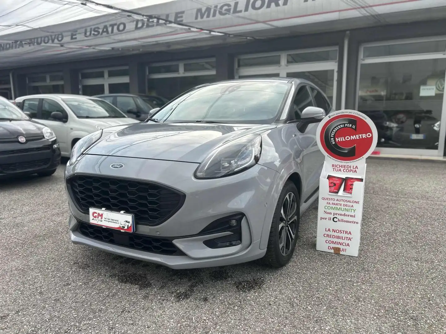 Ford Puma 1.0 EcoBoost Hybrid 125 CV S&S aut. ST-Line LEGGET Grigio - 1