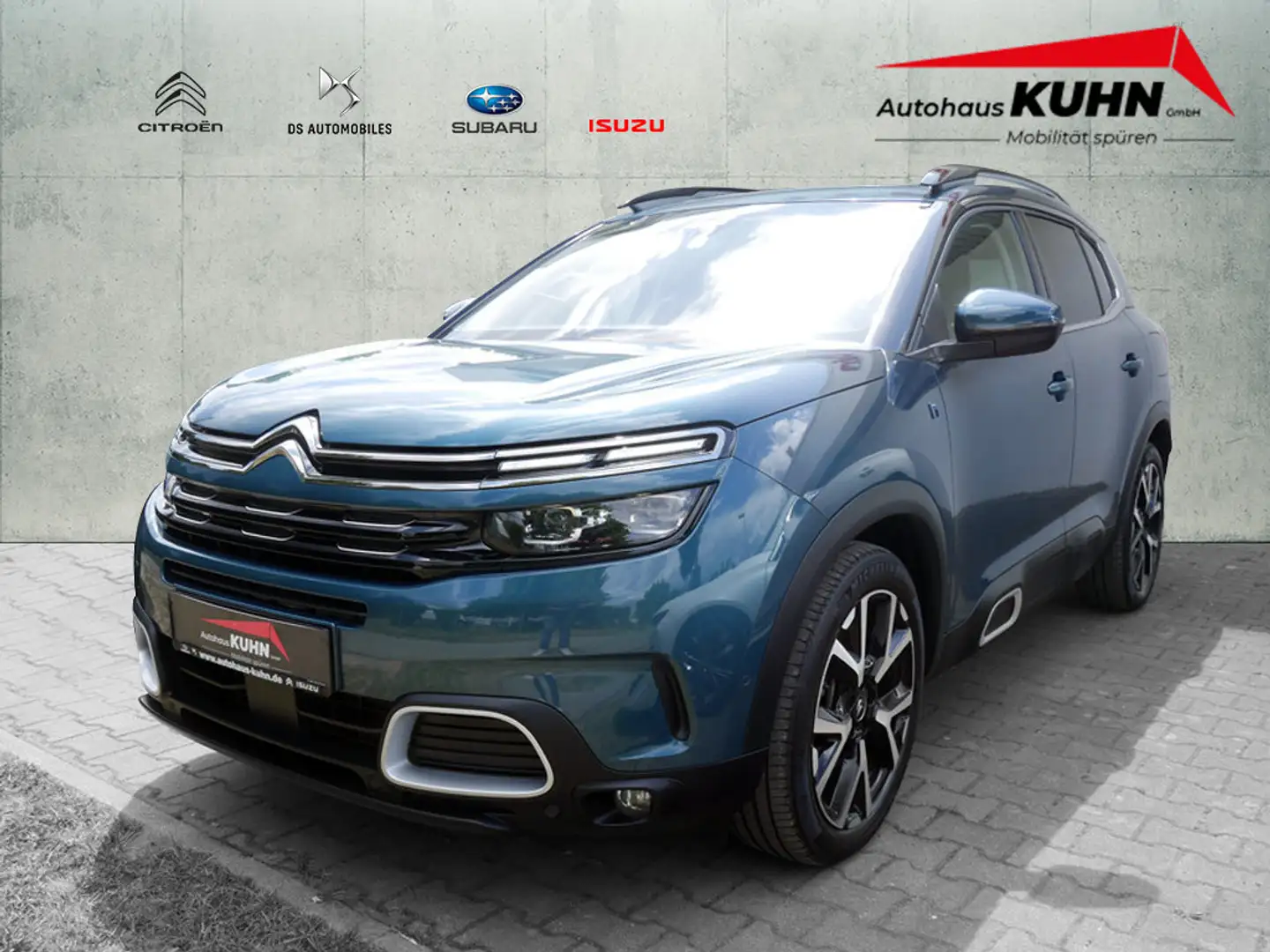 Citroen C5 Aircross Hybrid 225 S&S e-EAT8 Shine Pack Bleu - 1