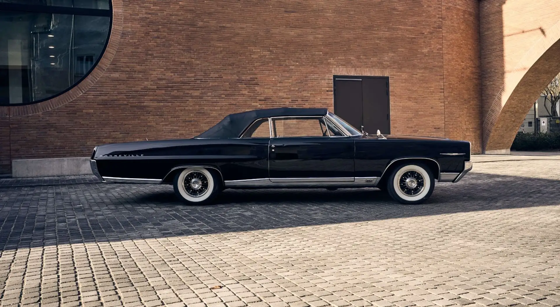Pontiac Bonneville Convertible 421cui **Schaltgetriebe** Noir - 2