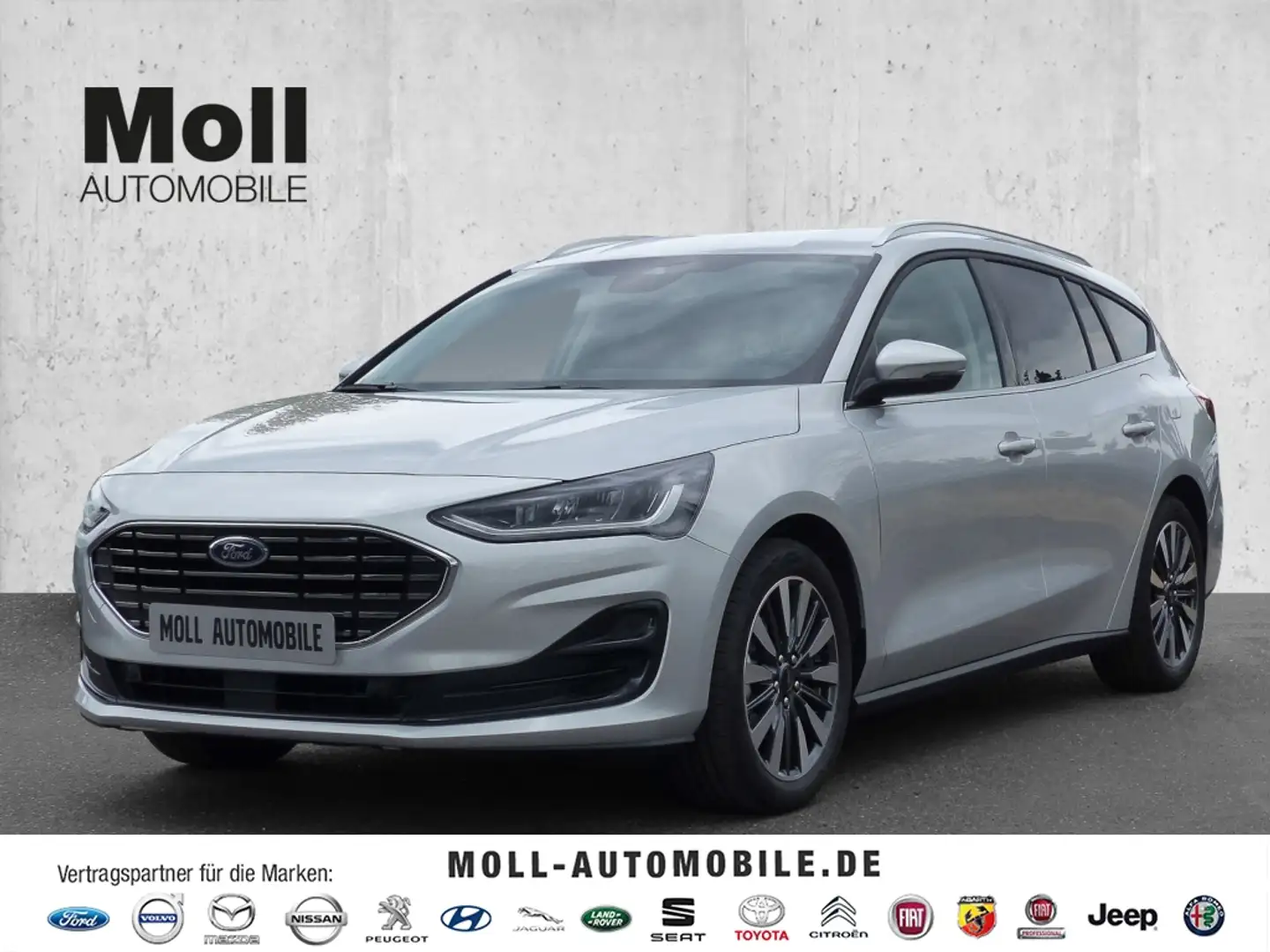 Ford Focus Turnier Titanium X 115PS Auto. Ergo Sitz B&O Fahre Silber - 1