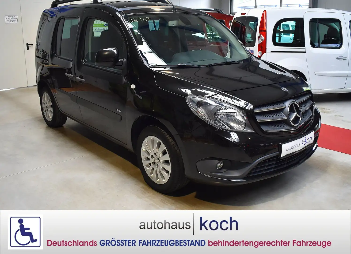 Mercedes-Benz Citan Tourer Edition 112 EU6 rollstuhlgerecht Schwarz - 2