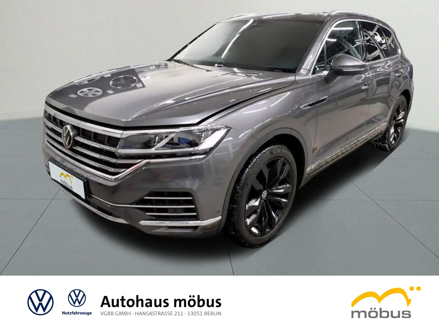 Volkswagen Touareg 3.0 V6 TSI eHybrid DSG*AHK*LUFT*RFK*PANO Grau - 2
