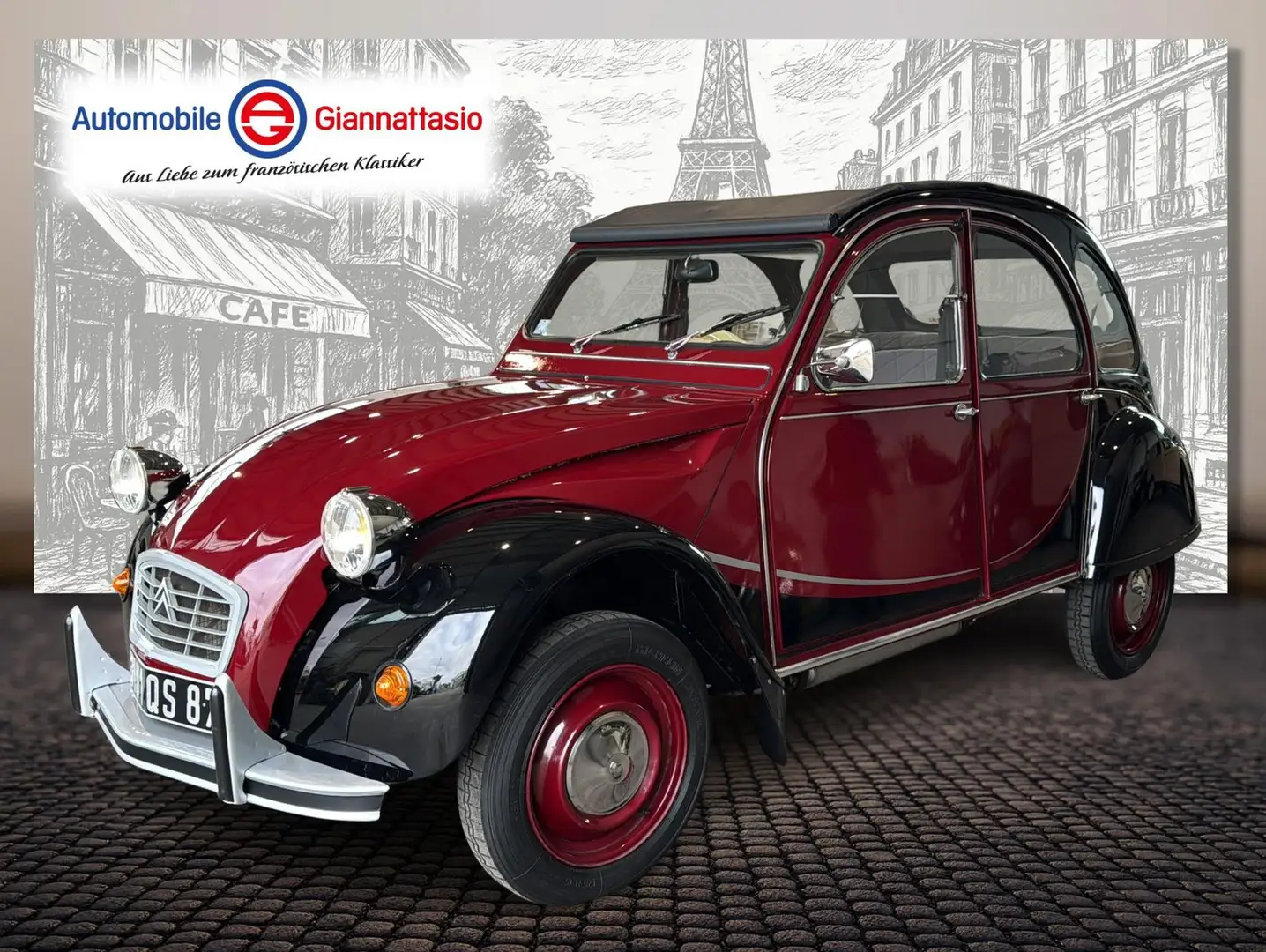 Citroen 2CV Charleston 2.Hand, Original 8690km*Top Красный - 2