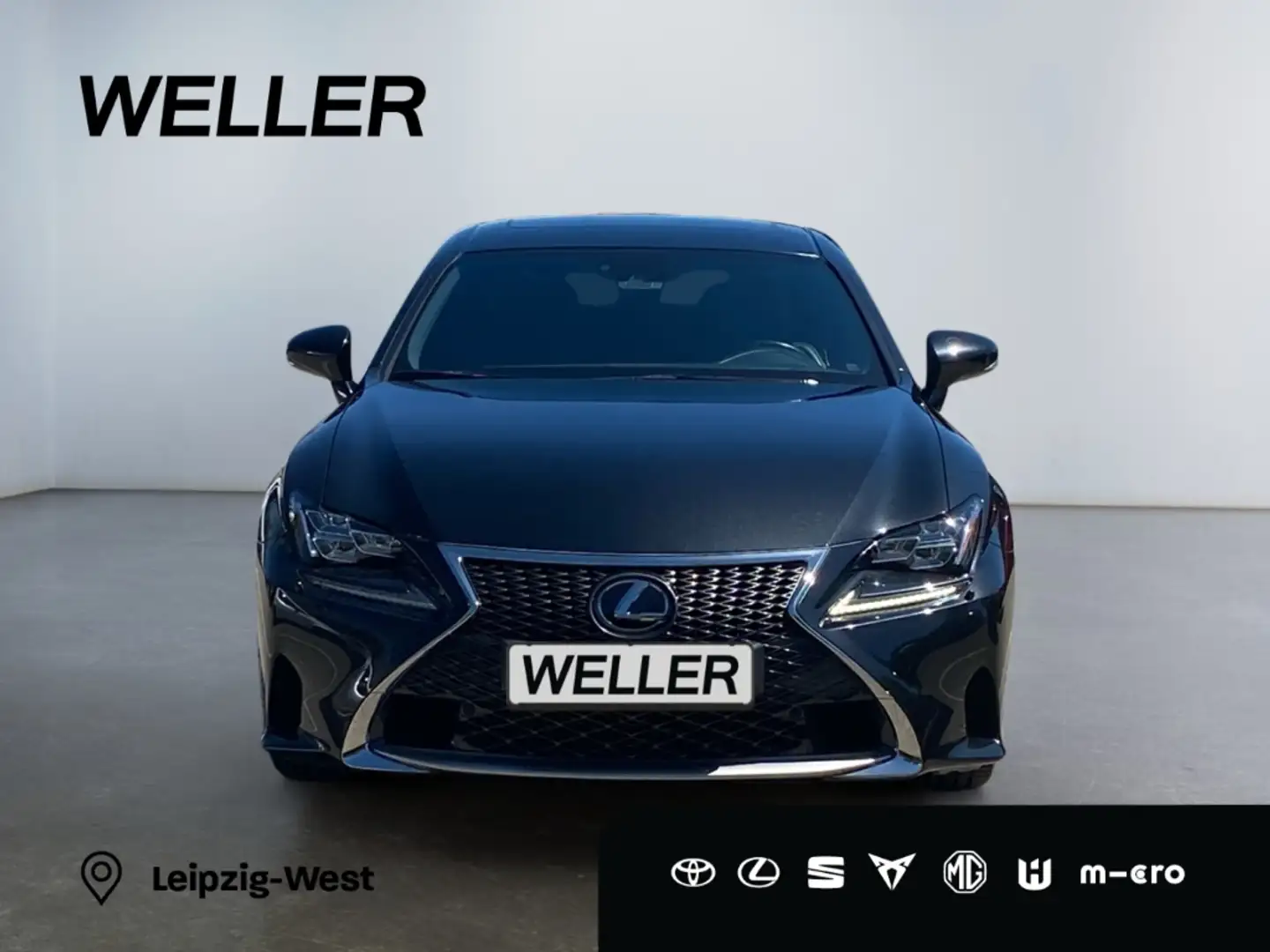 Lexus RC 200t F SPORT *LED*Pano*Leder*ACC*adap. Fahrw* Black - 2