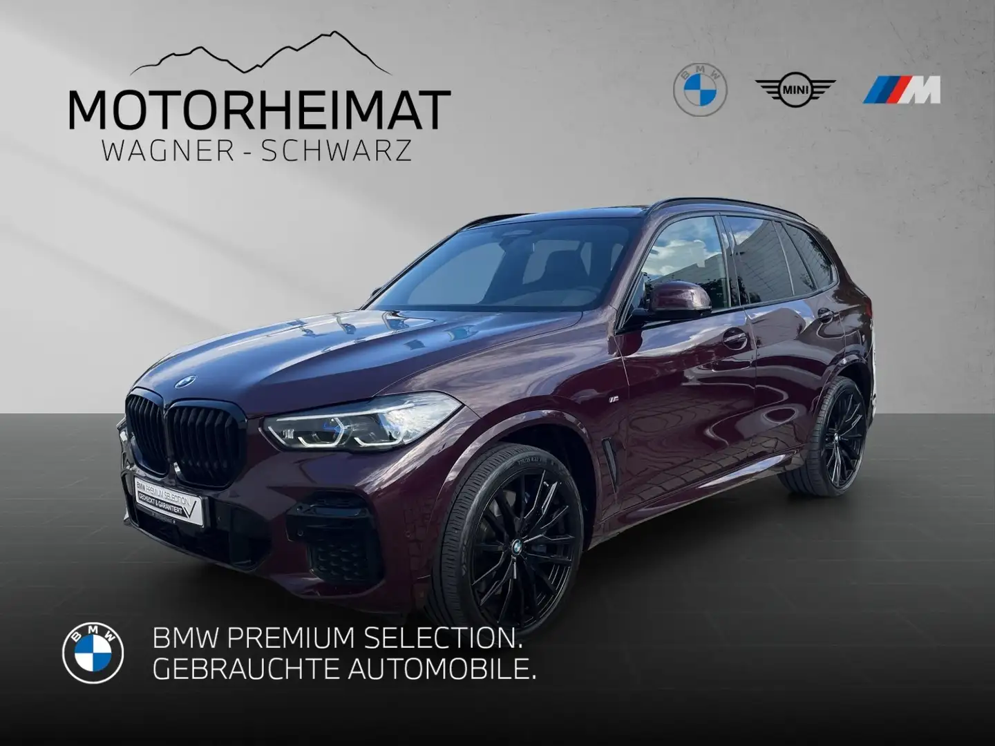 BMW X5 xDrive40d M Sport Individual Carbon B&W 22" Mauve - 1