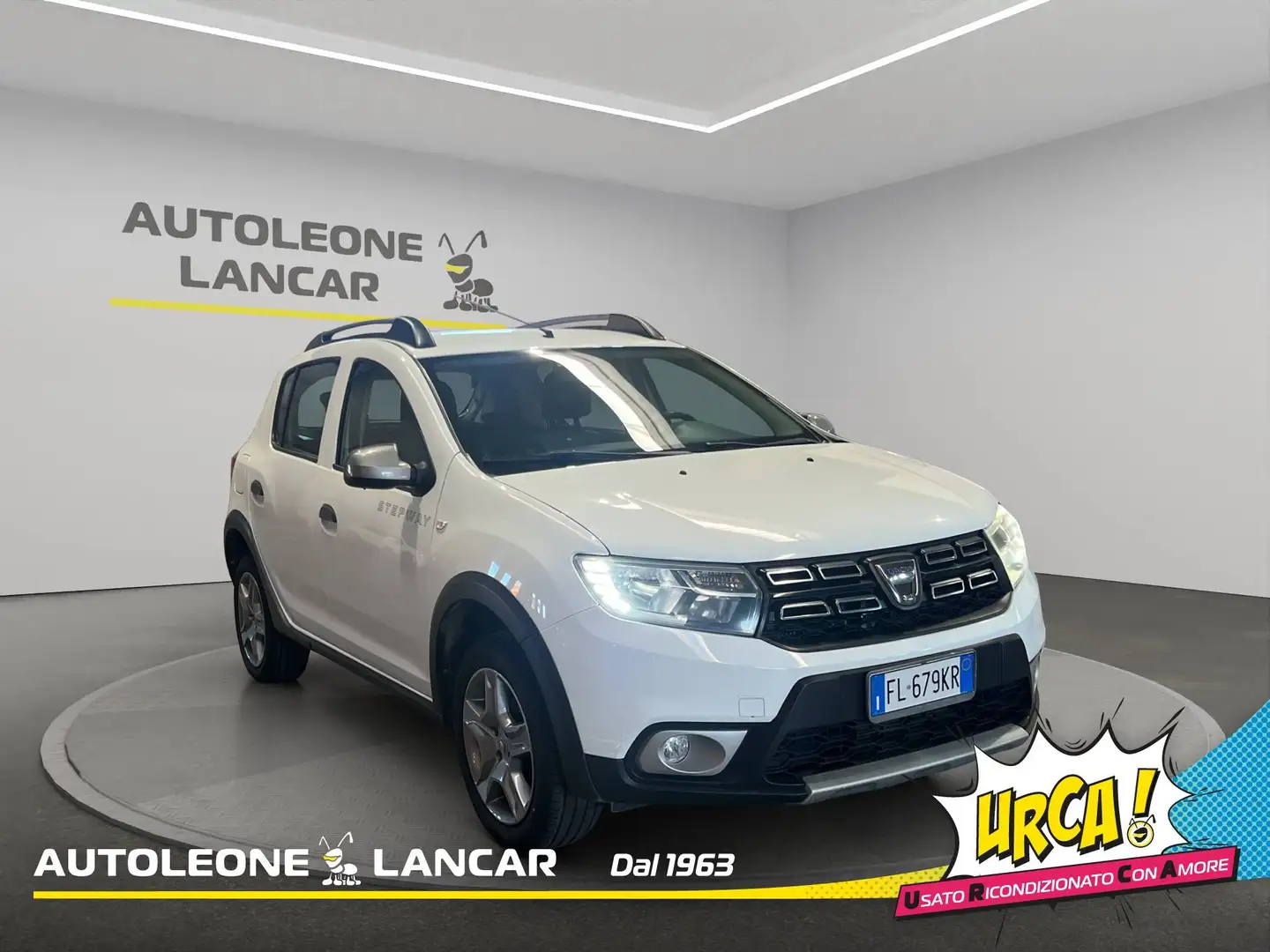 Dacia Sandero Stepway 1.5 dci 90cv E6 Bianco - 1