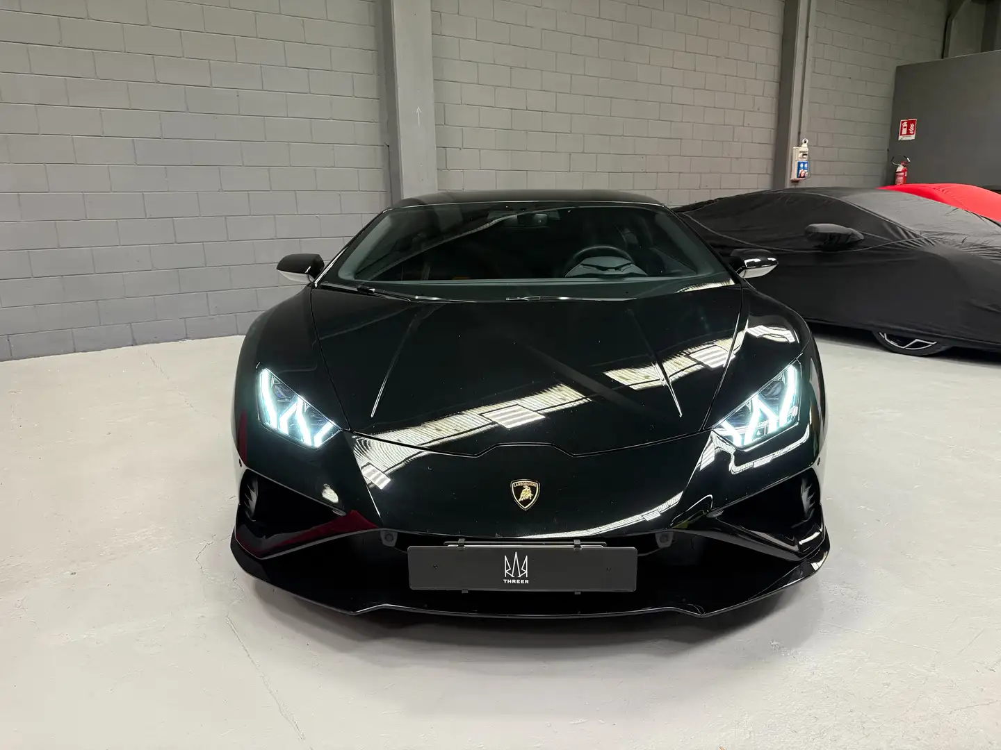 Lamborghini Huracán Huracan Coupe Huracan Coupe 5.2 Evo FULL BLACK Zwart - 2
