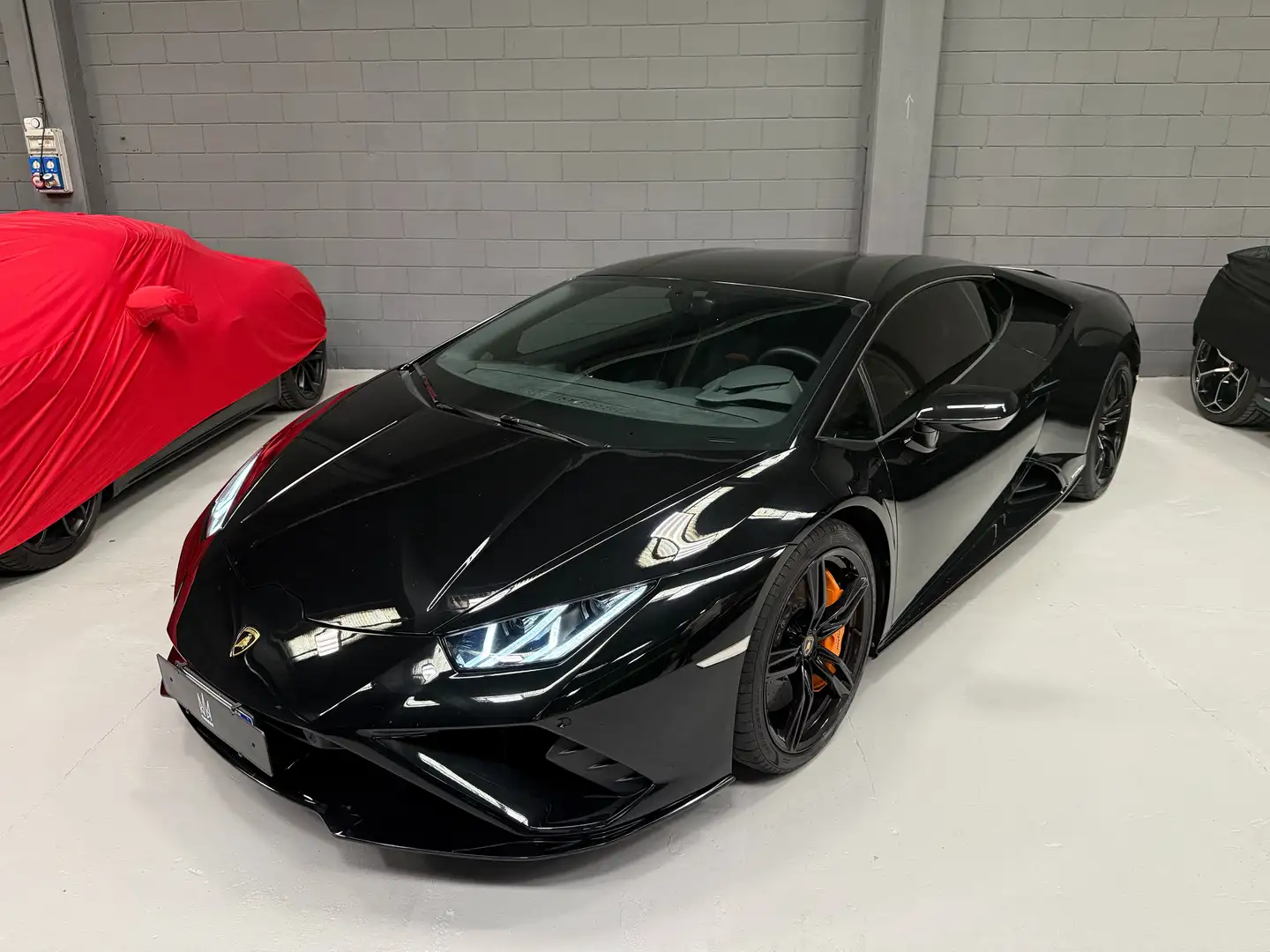 Lamborghini Huracán Huracan Coupe Huracan Coupe 5.2 Evo FULL BLACK Zwart - 1