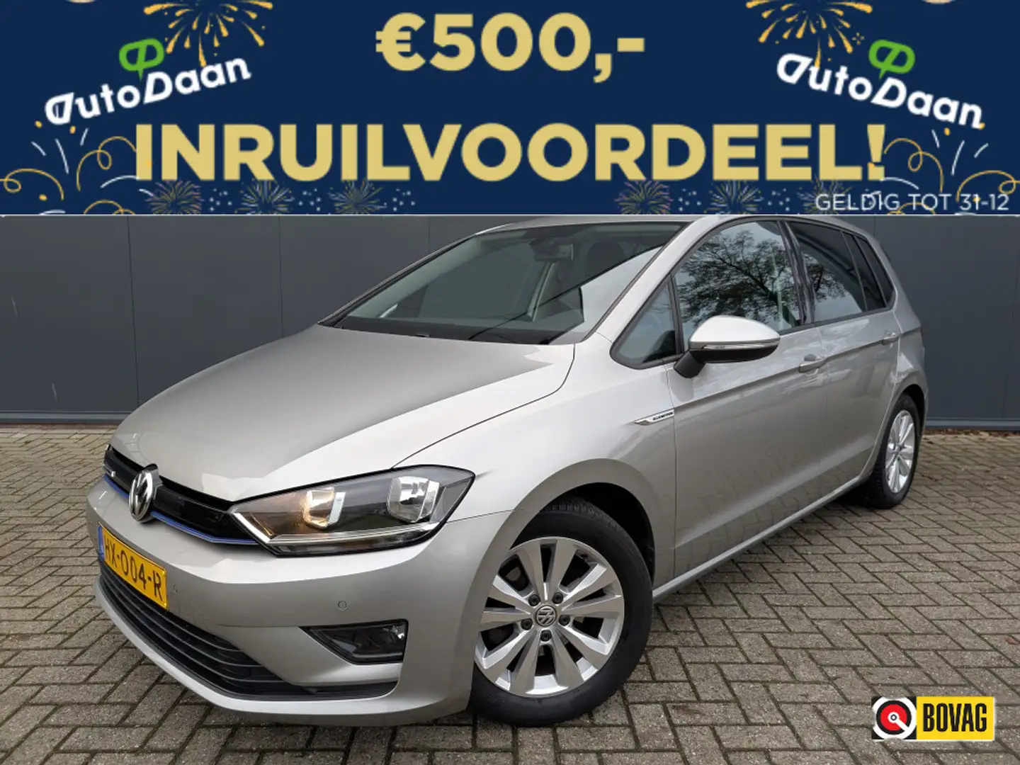 Volkswagen Golf Sportsvan 1.0 TSI Comfortline | Trekhaak | 100% Onderhouden Gris - 1