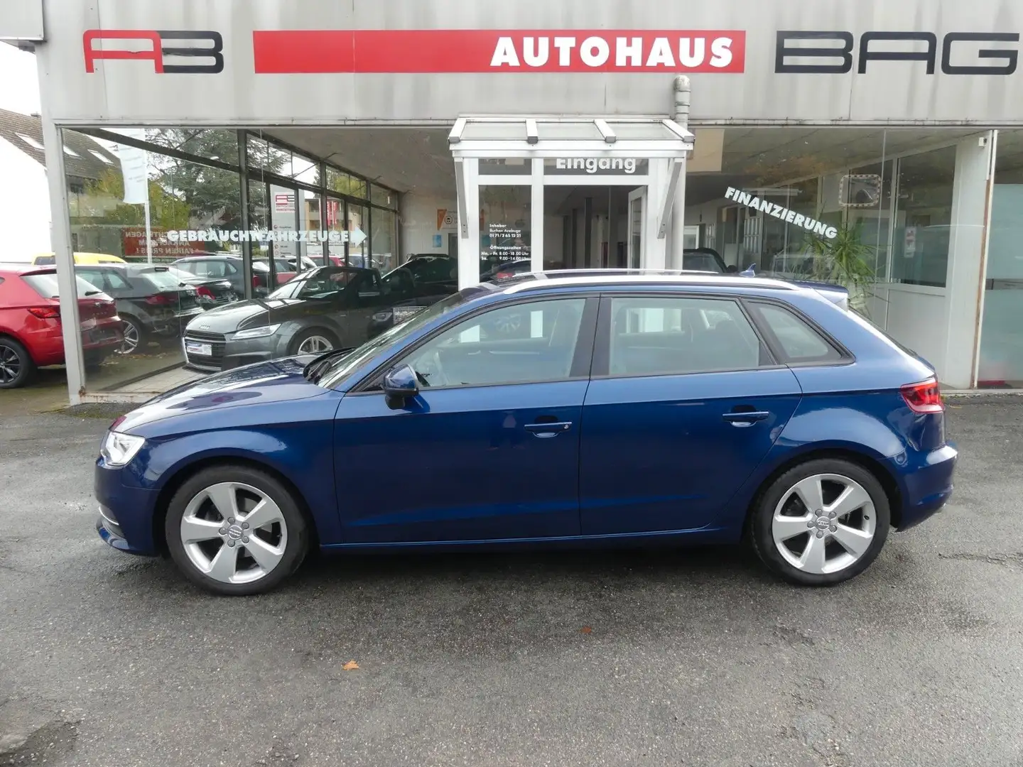 Audi A3 Sportback ambition Blau - 1
