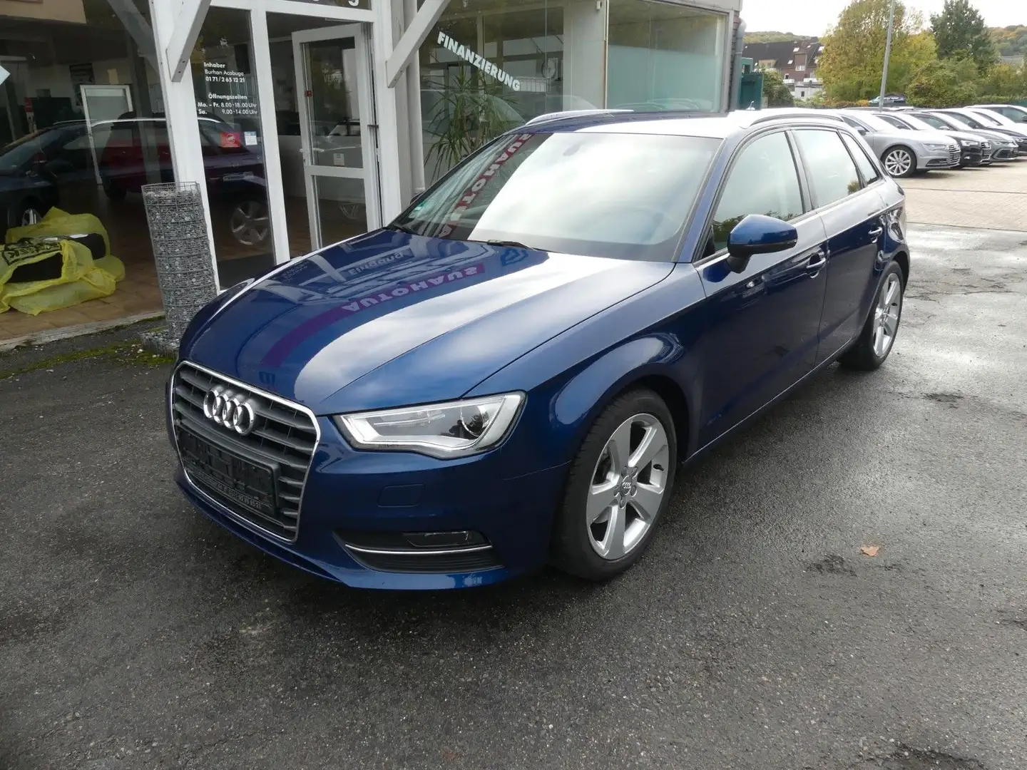 Audi A3 Sportback ambition Blau - 2