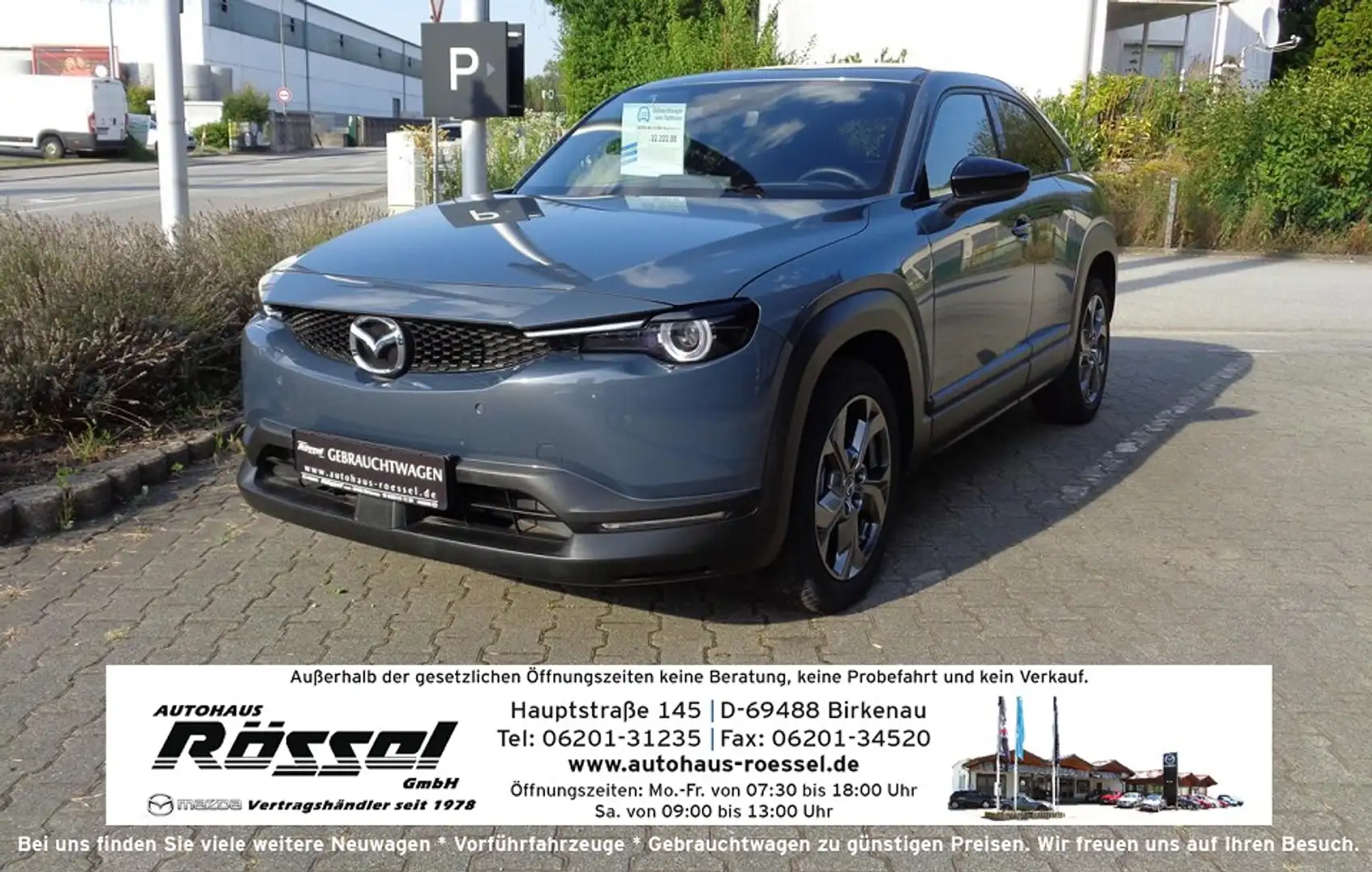 Mazda MX-30 35,5 kWh e-SKYACTIV 145 Komfort-Paket Industrial V Gris - 1