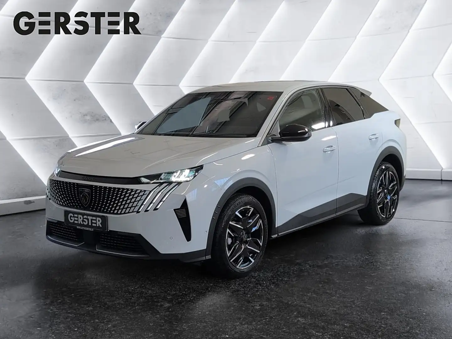 Peugeot 3008 Hybrid 136 E-DCS6 Allure Aut. Weiß - 1