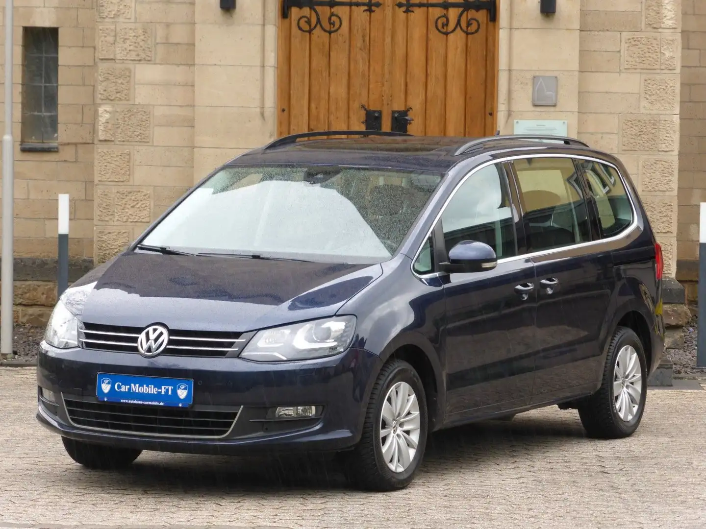 Volkswagen Sharan Comfortline BMT*PANO*AUTOM*E.TÜREN*NAVI* Niebieski - 1