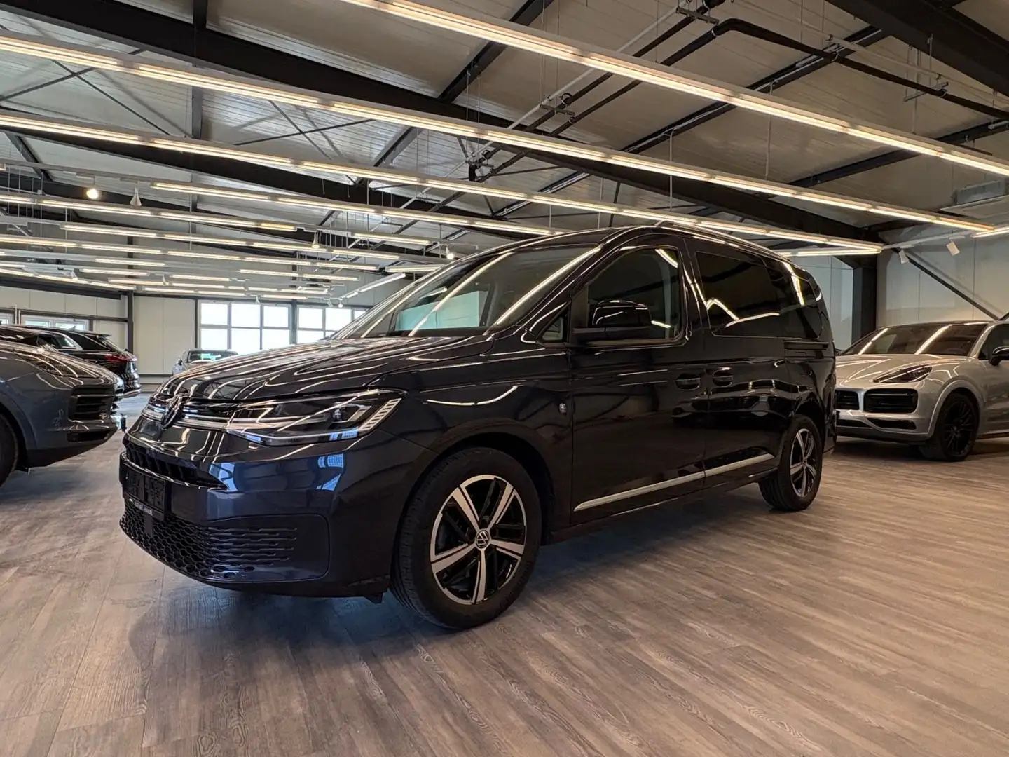 Volkswagen Caddy Style Maxi 7-Sitzer ACC Navi LED 2 Schiebe Blauw - 1