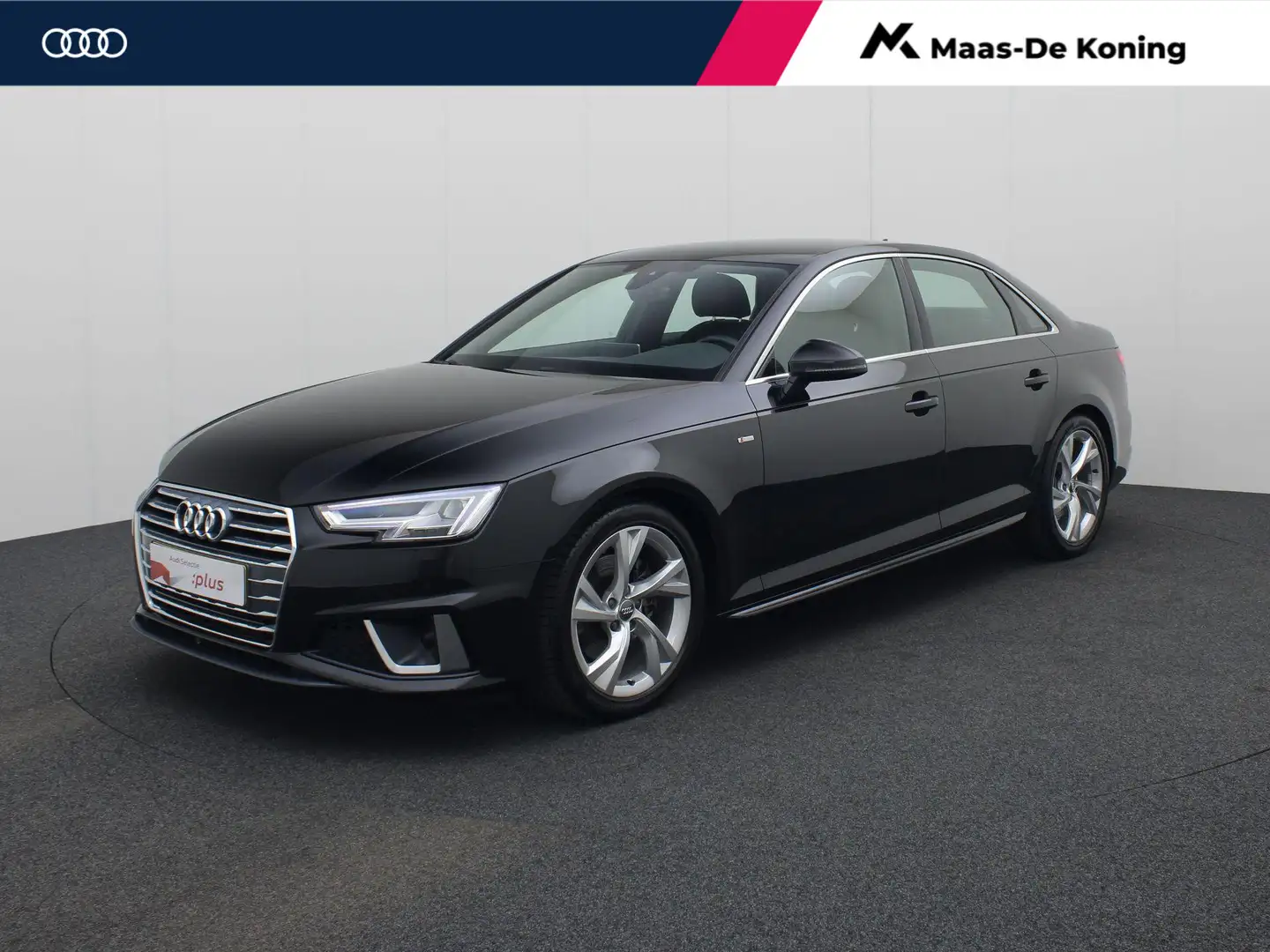 Audi A4 Limousine 35 TFSI 150pk Sport S line edition · Nav Zwart - 1