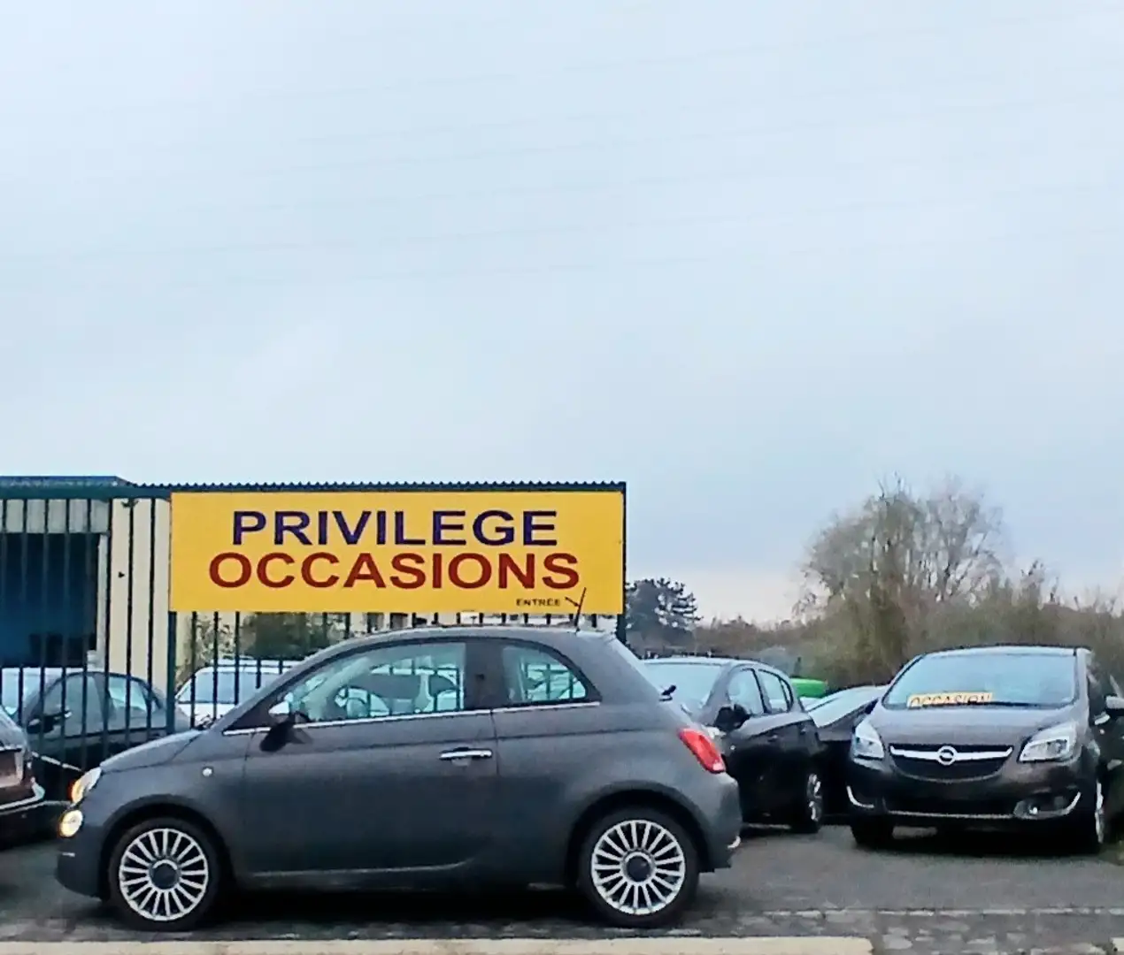 Fiat 500 13 Mjet 95cv AiRCO TOiT PANO JALU capteurs Euro 6B Grigio - 1