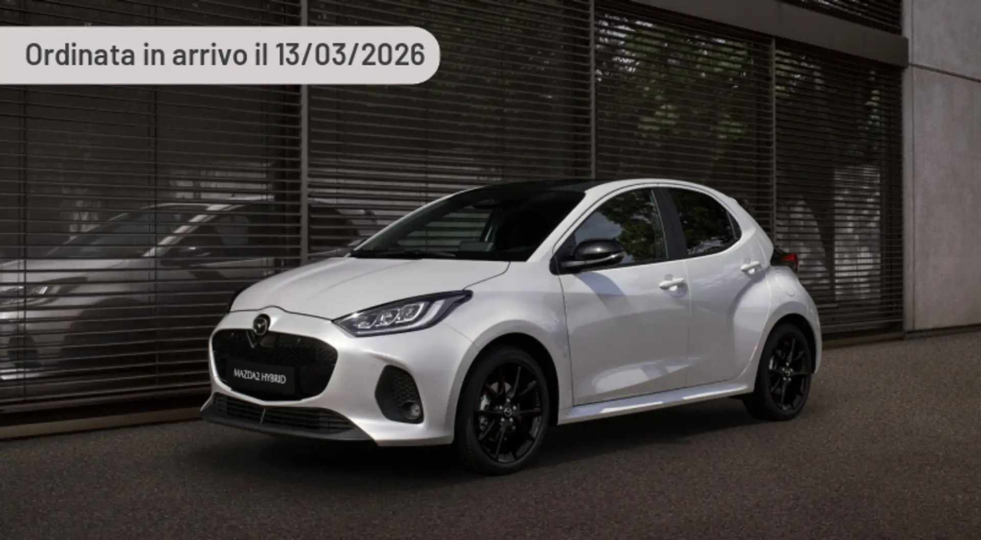Mazda 2 1.5 VVT e-CVT Full Hybrid Electric Prime-Line Argento - 1