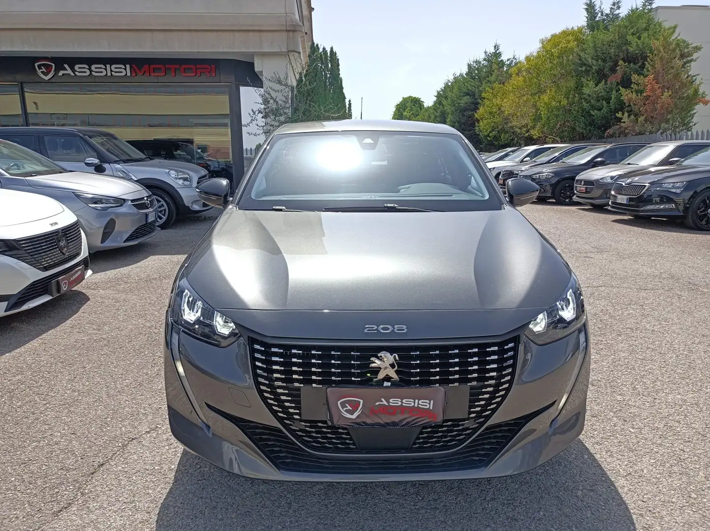 Peugeot 208 208 II 2019 1.5 bluehdi Allure Pack s Grigio - 2