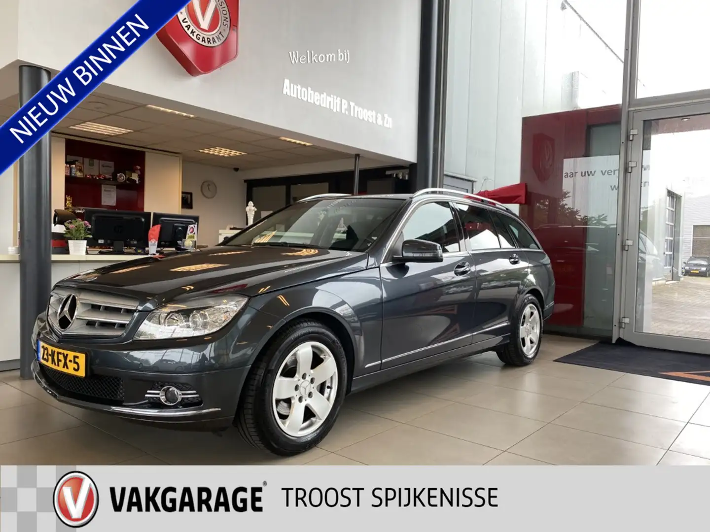 Mercedes-Benz C 180 Estate K BlueEFFICIENCY Business Edition Avantgard Grijs - 1