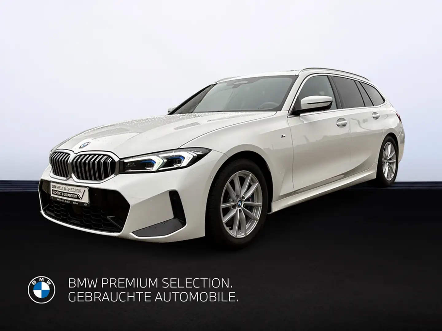 BMW 330 i Tou M Sportpaket Pano AHK DAB E-Sitz-Memory Weiß - 2