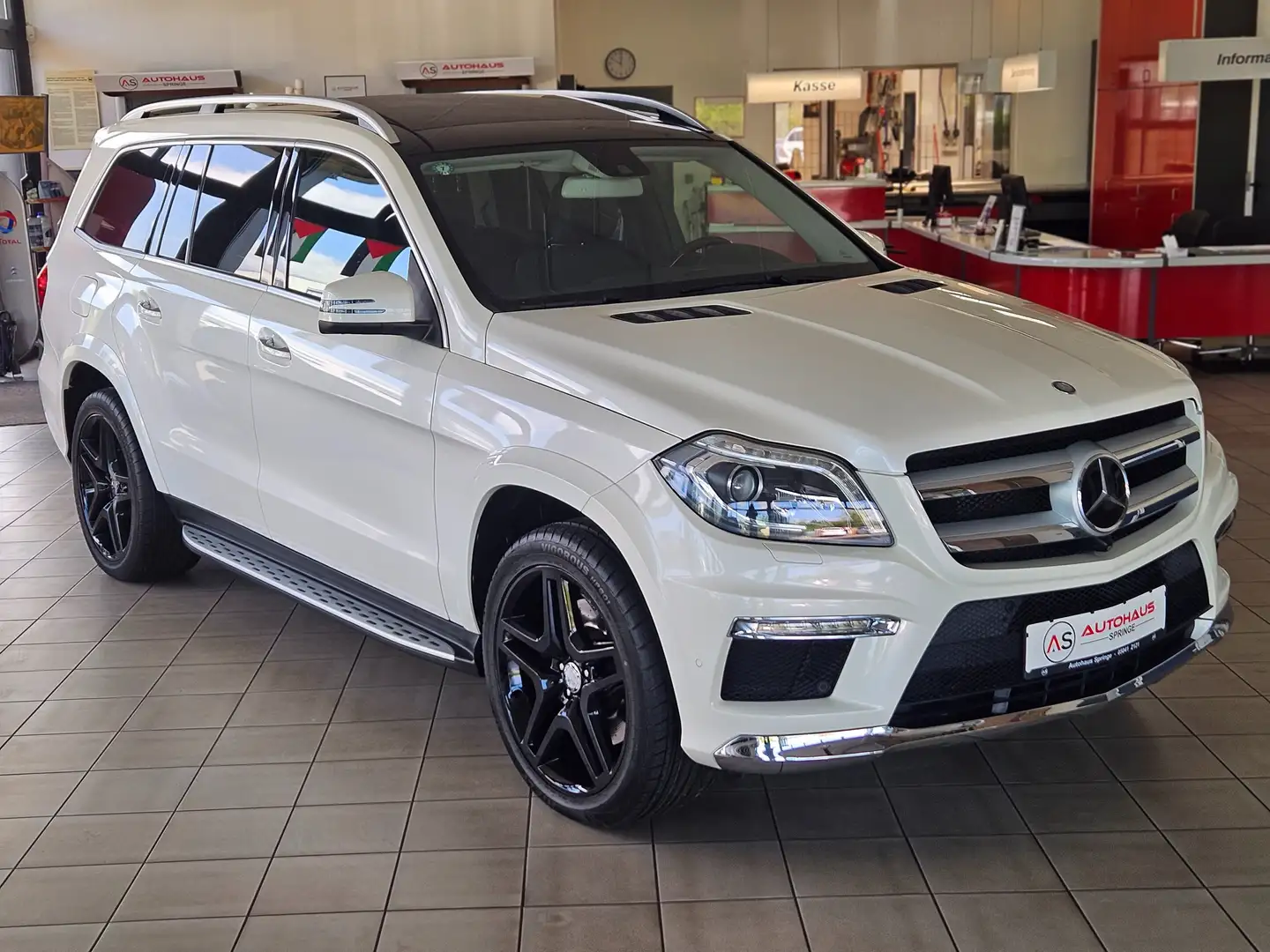 Mercedes-Benz GL 500 BE 4Matic AMG *Scheckheftgepflegt, 1.Hand,Keyless* Weiß - 1