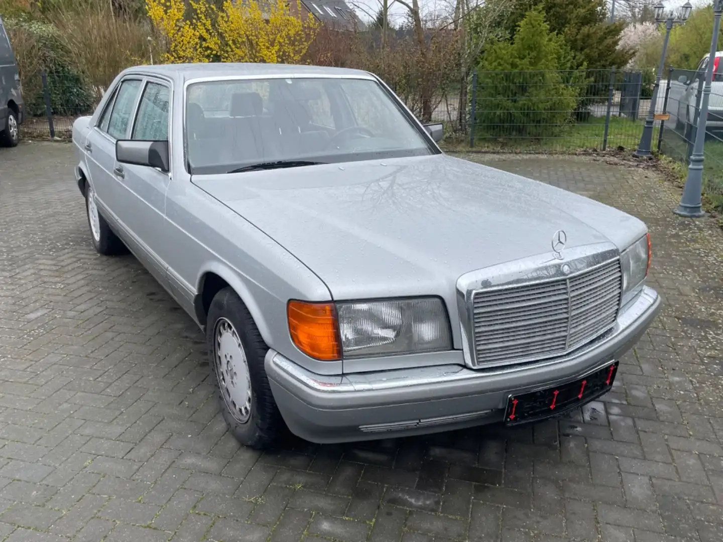 Mercedes-Benz S 300 300SE Standheizung H-Kennz. Deutsches Fzg S-Heft Zilver - 2