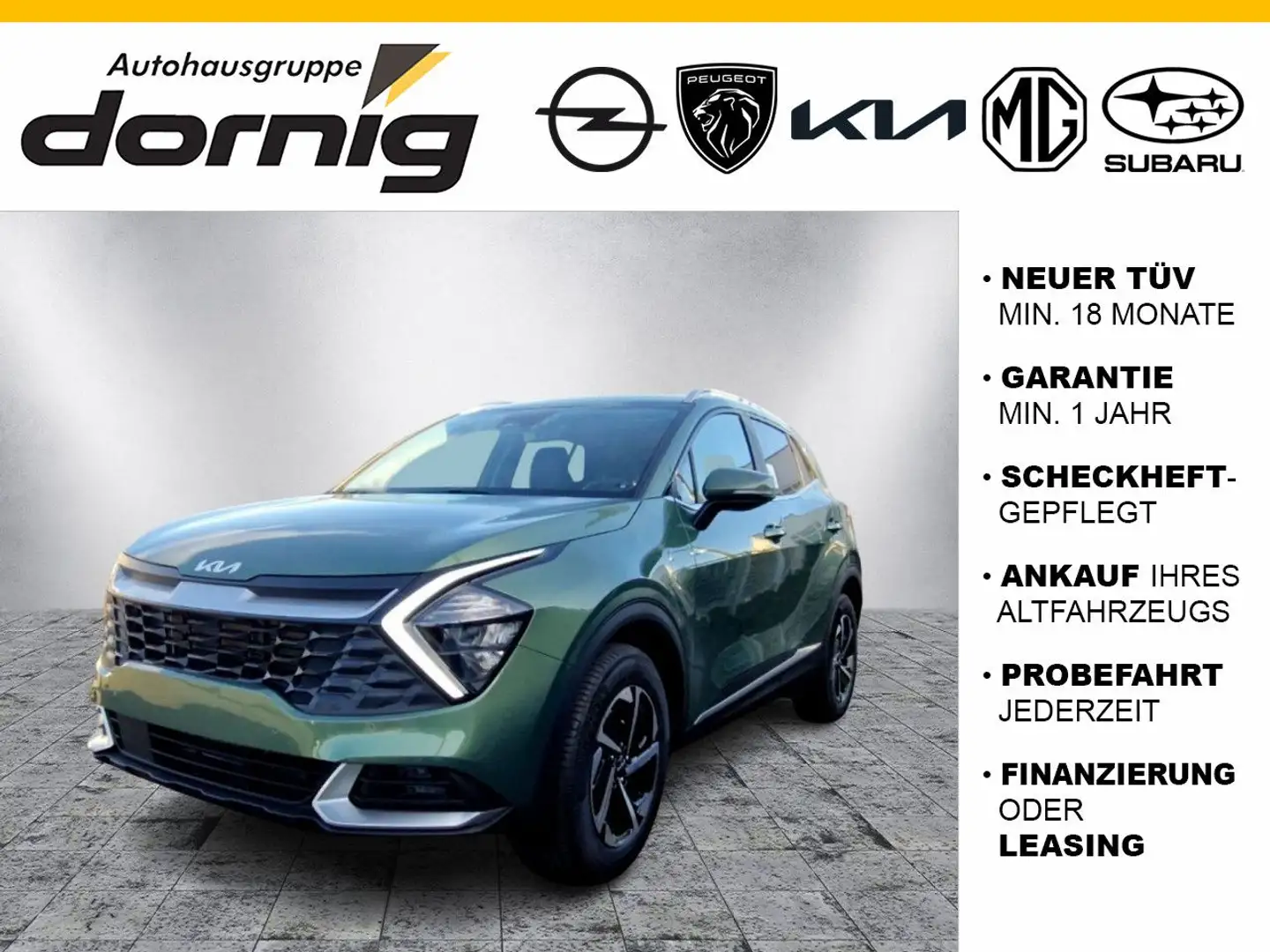 Kia Sportage 1.6T HEV AWD Vision Vert - 1