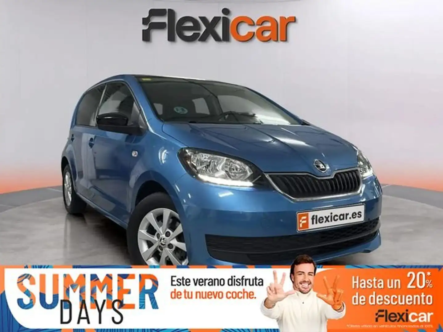 Skoda Citigo 1.0 MPI Active 44kW Синий - 1