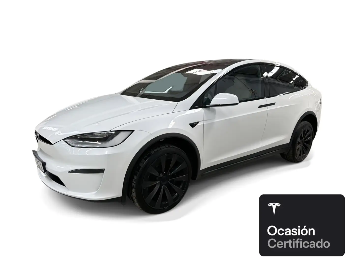 Tesla Model X Palladium Blanco - 1
