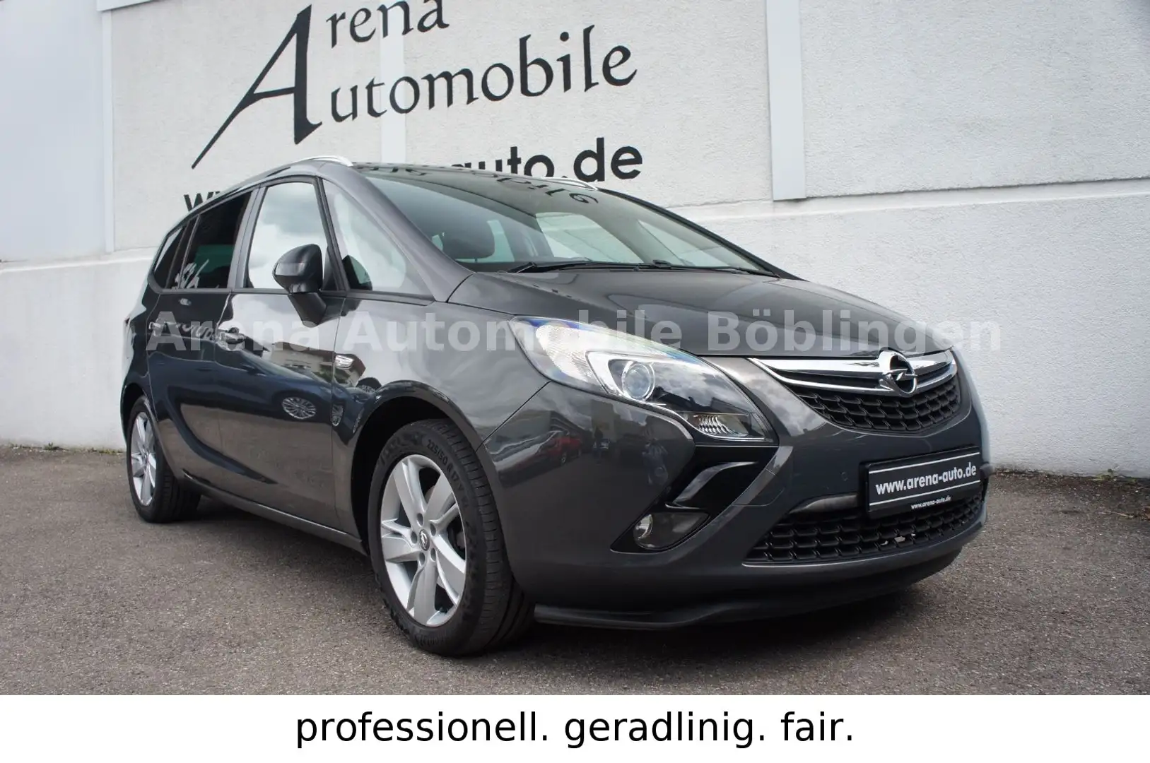 Opel Zafira C Tourer 1.4 Turbo Drive Aut.*XEN*AHK* Grau - 1