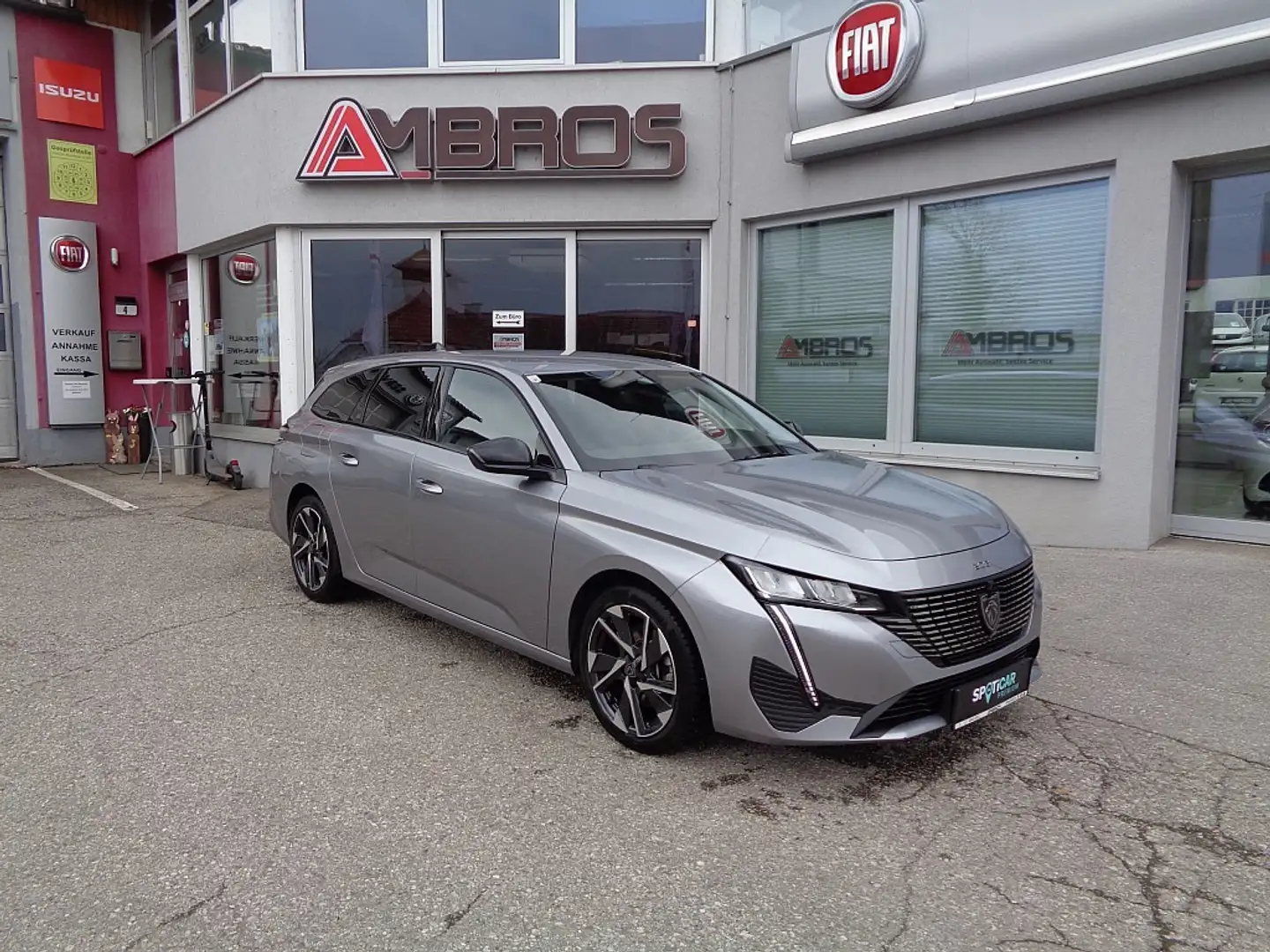 Peugeot 308 SW Hybrid 145 e-DSC6 Allure Automatik Mildhybrid Grau - 1