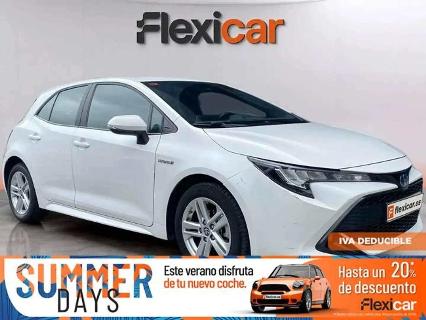 Toyota Corolla 1.8+125H+BUSINESS+PLUS+E-CVT Blanco - 1