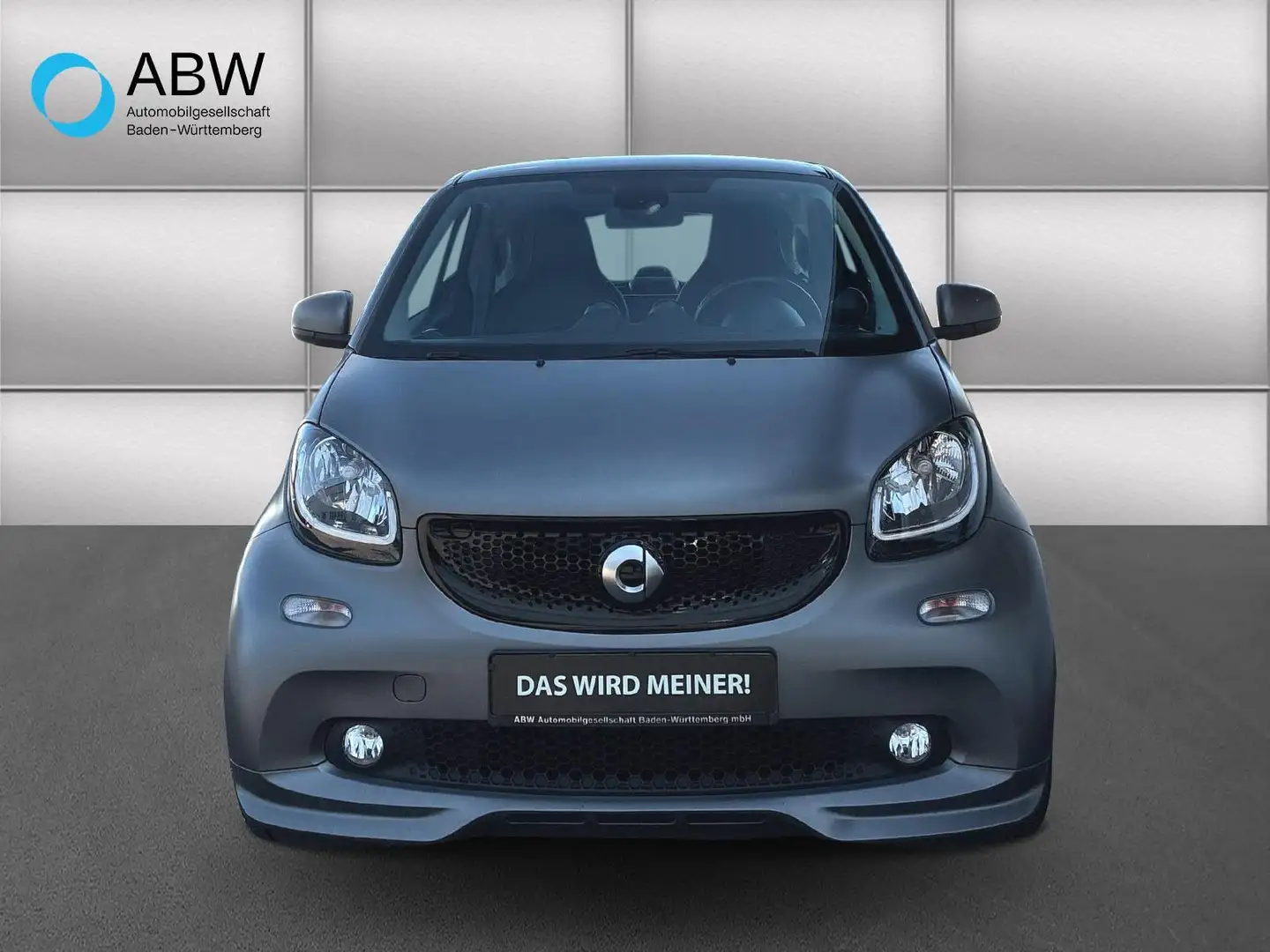 smart forTwo coupe 0.9 Turbo Prime Sport-Paket Brabus Grau - 2