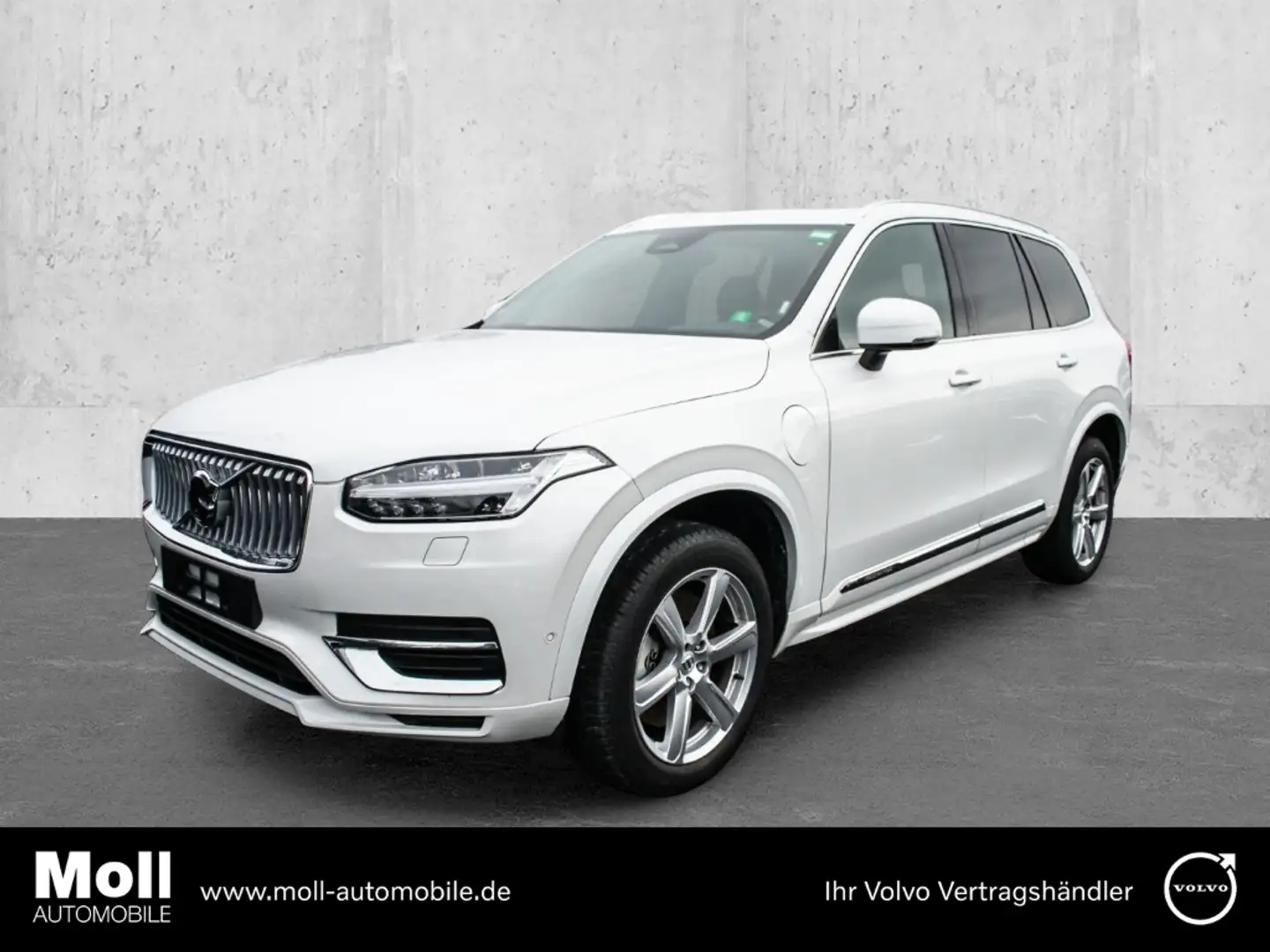 Volvo XC90 Plus Bright Recharge Plug-In Hybrid AWD T8 Twin En Weiß - 1