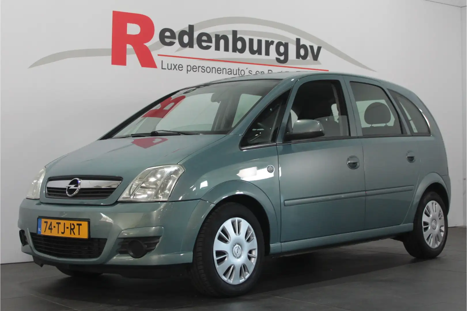 Opel Meriva 1.4-16V Enjoy - Airco / Radio cd / Stuurbed. Groen - 1