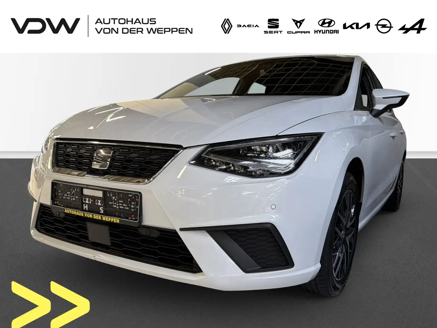 SEAT Ibiza Style 1.0 TSI Navi LED Klima Navi Rückfahrkamera Blanc - 1