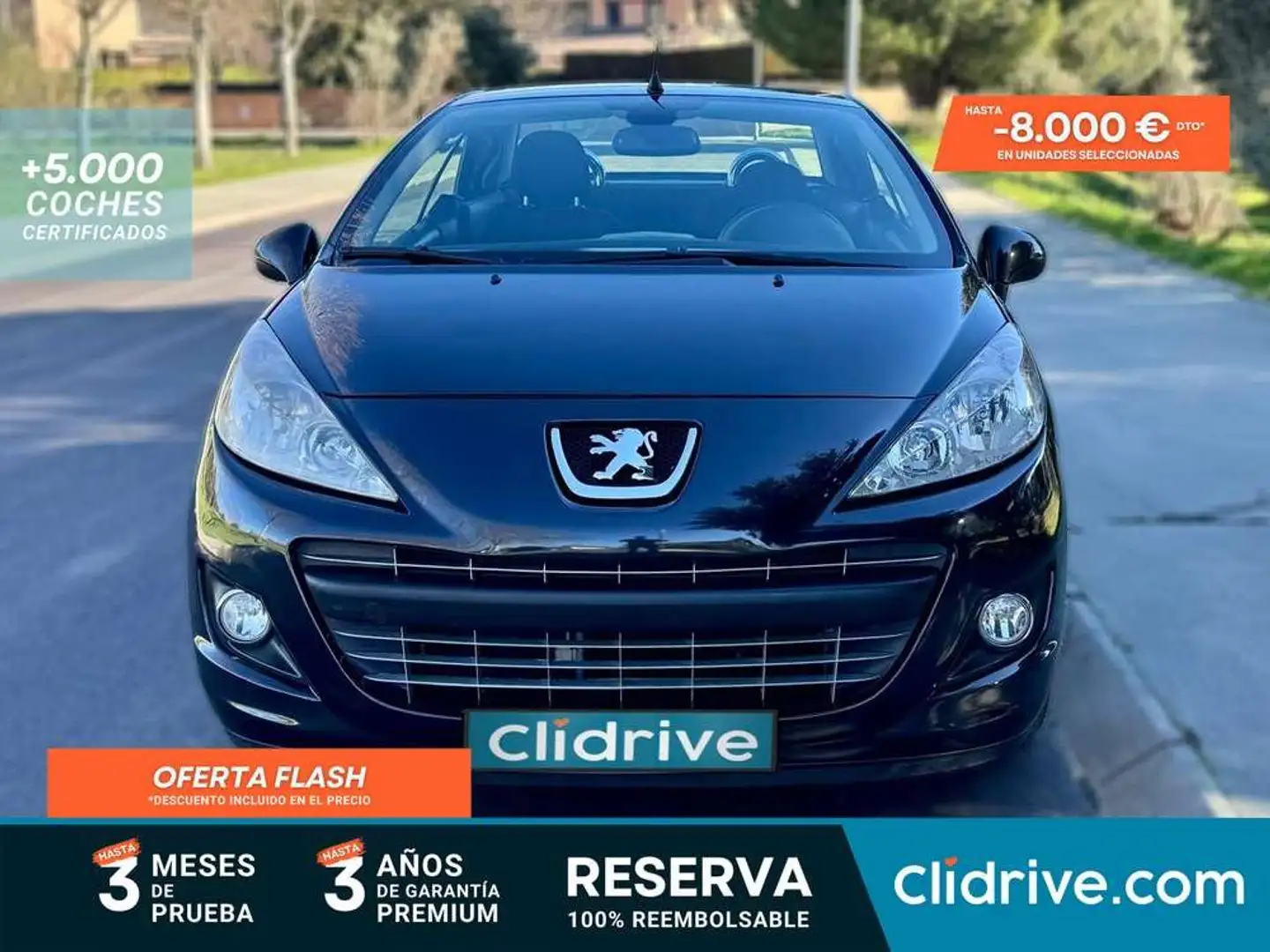 Peugeot 207 CC 1.6 VTi 16v 120 Negro - 1