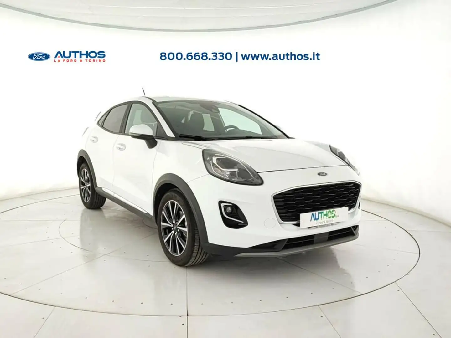 Ford Puma 1.0 ecoboost hybrid Titanium s&s 125cv Bianco - 2