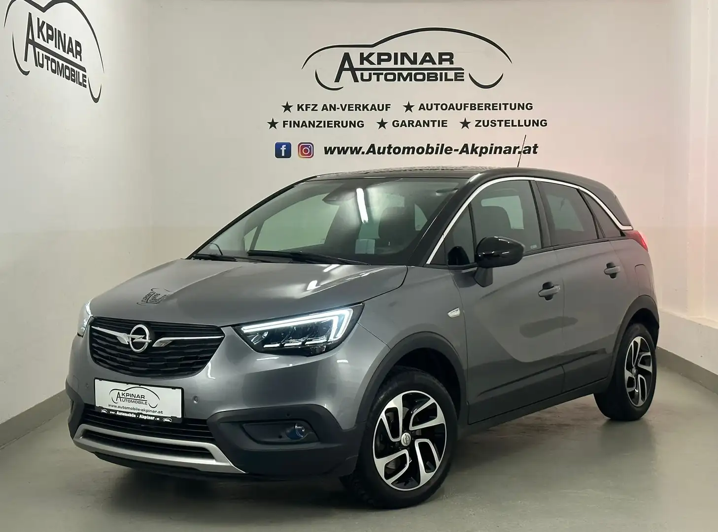 Opel Crossland X Ultimate 1,2 Turbo Aut. NAVI - LED - SHZ Grau - 1