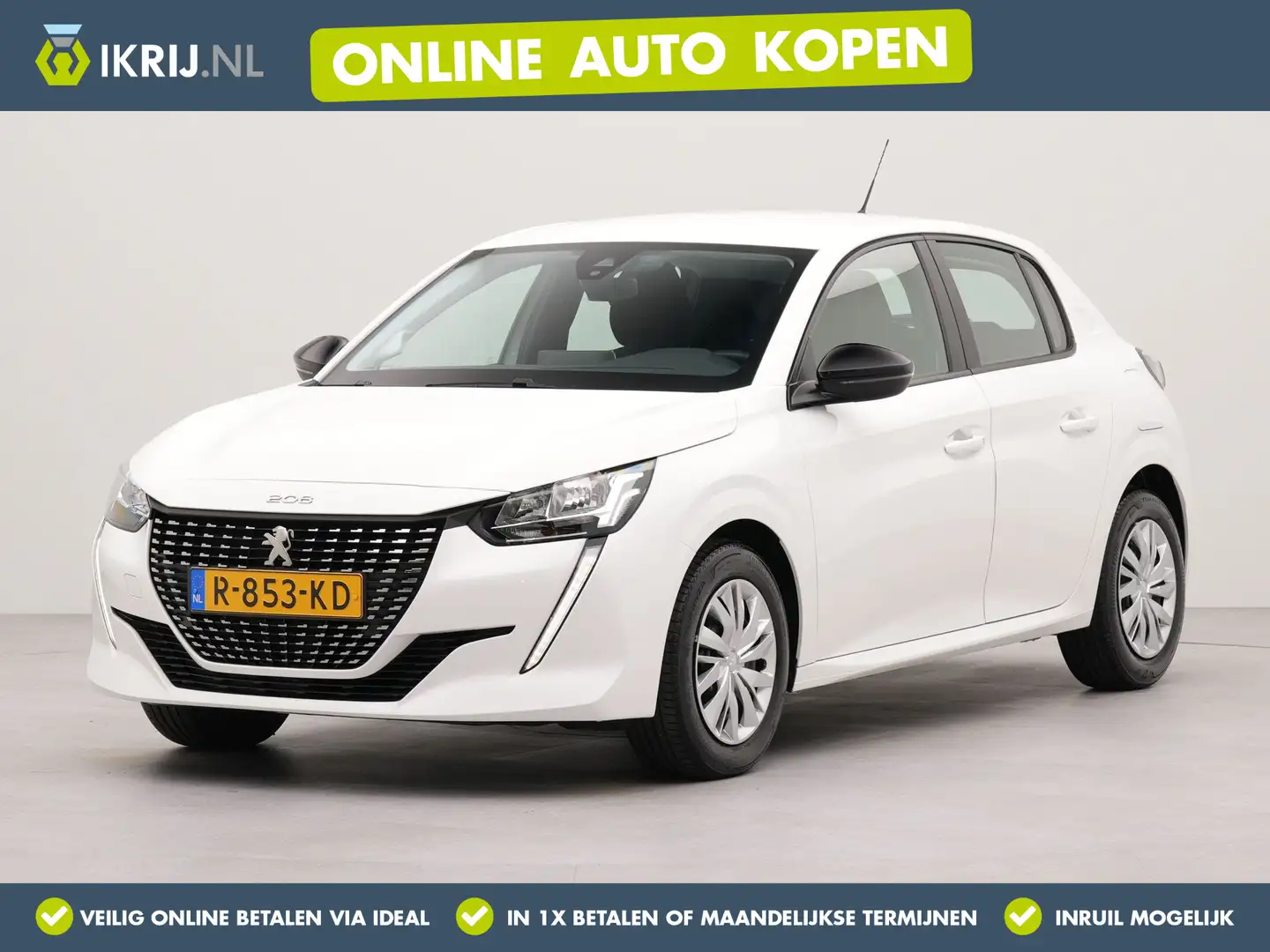 Peugeot 208 1.2 PureTech Active | Apple Carplay | Bluetooth | Wit - 1