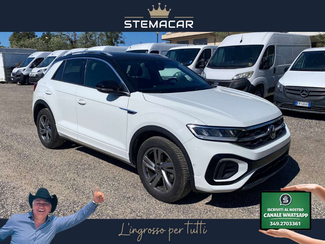 Volkswagen T-Roc 2.0 tdi R-Line 4motion 150cv dsg