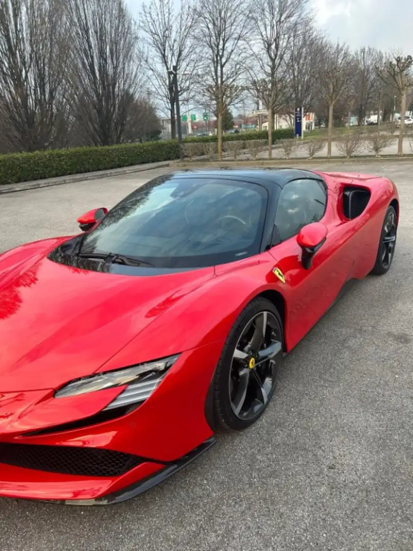 Ferrari SF90 SF90 SPIDER VETTURA ITALIANA VISIBILE IN SEDE Roşu - 1